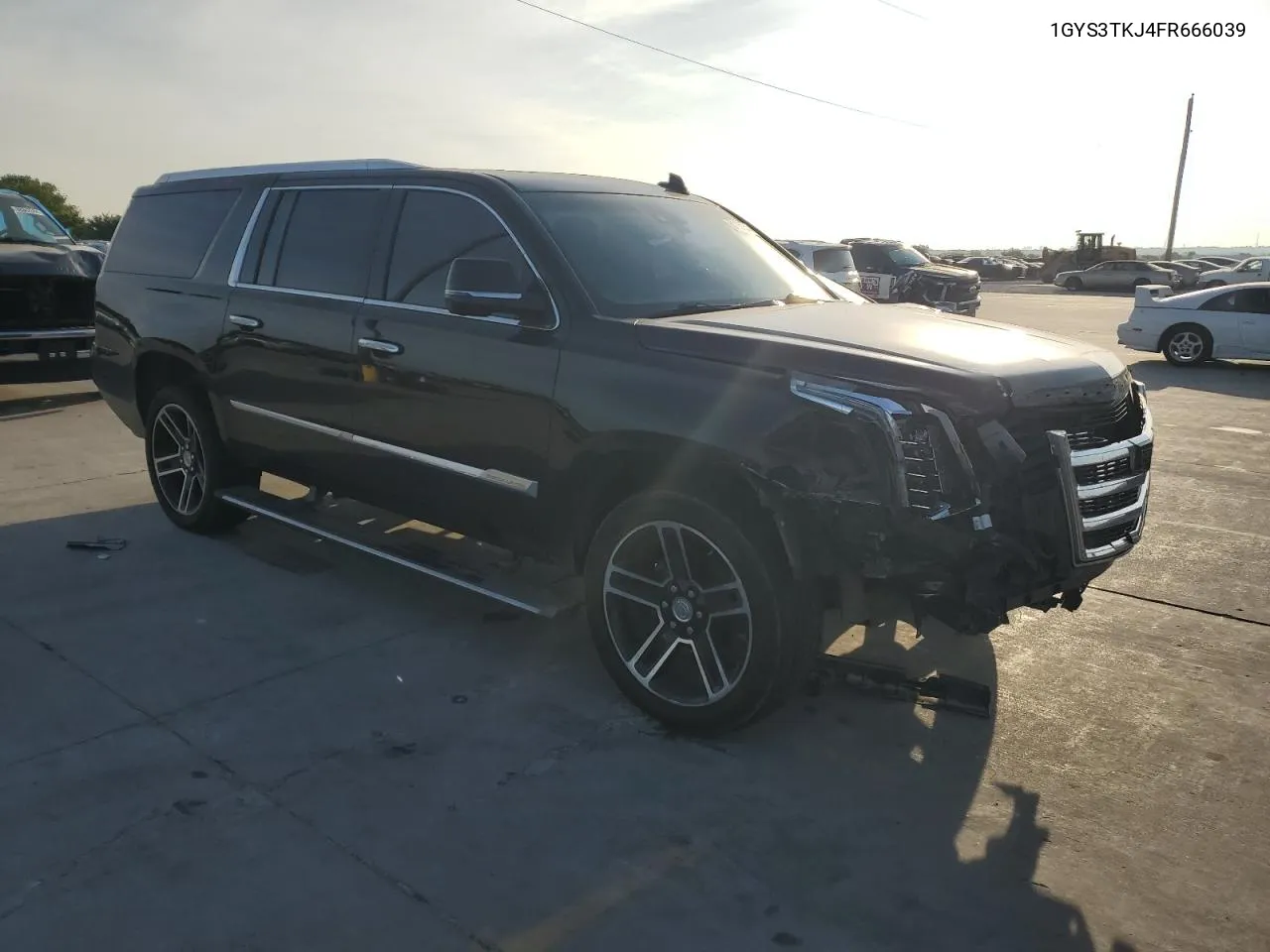 2015 Cadillac Escalade Esv Premium VIN: 1GYS3TKJ4FR666039 Lot: 61150634