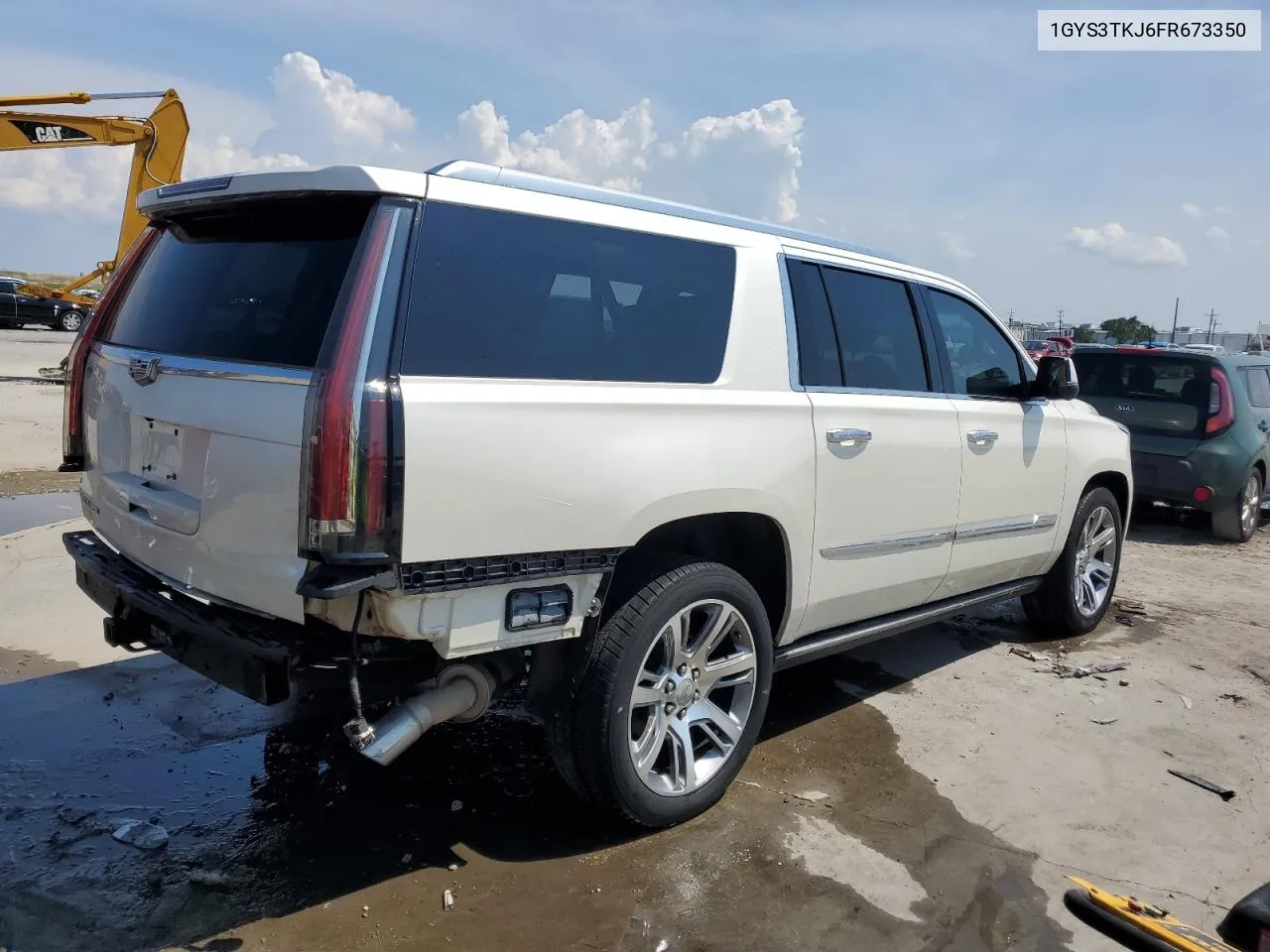 1GYS3TKJ6FR673350 2015 Cadillac Escalade Esv Premium