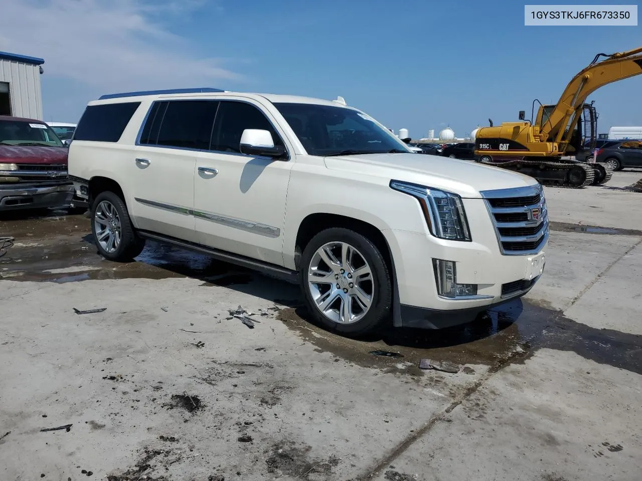 1GYS3TKJ6FR673350 2015 Cadillac Escalade Esv Premium