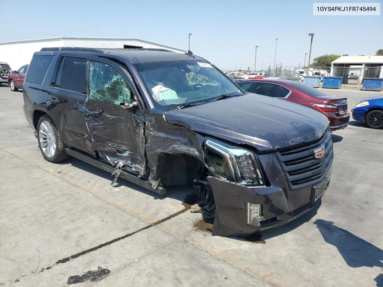 1GYS4PKJ1FR745494 2015 Cadillac Escalade Platinum