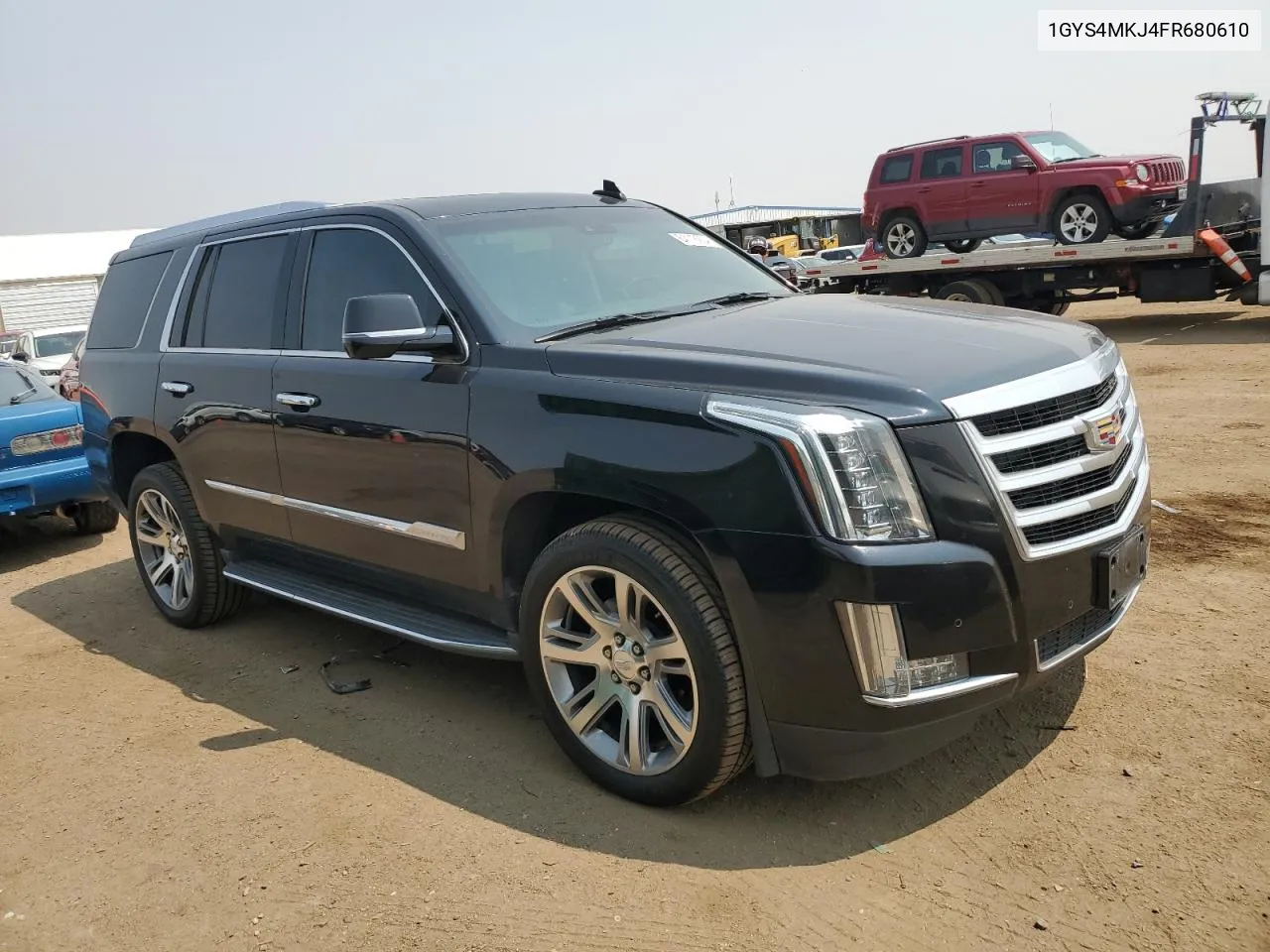 2015 Cadillac Escalade Luxury VIN: 1GYS4MKJ4FR680610 Lot: 64118904