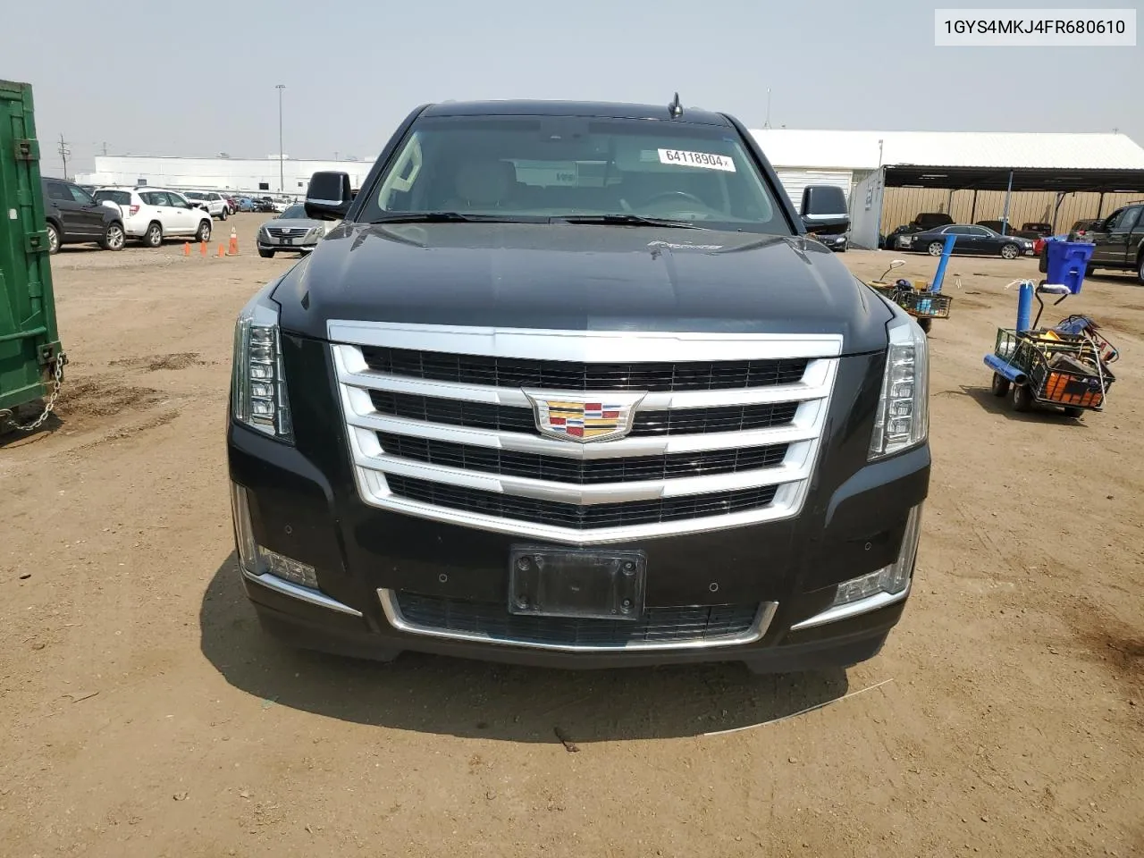 1GYS4MKJ4FR680610 2015 Cadillac Escalade Luxury