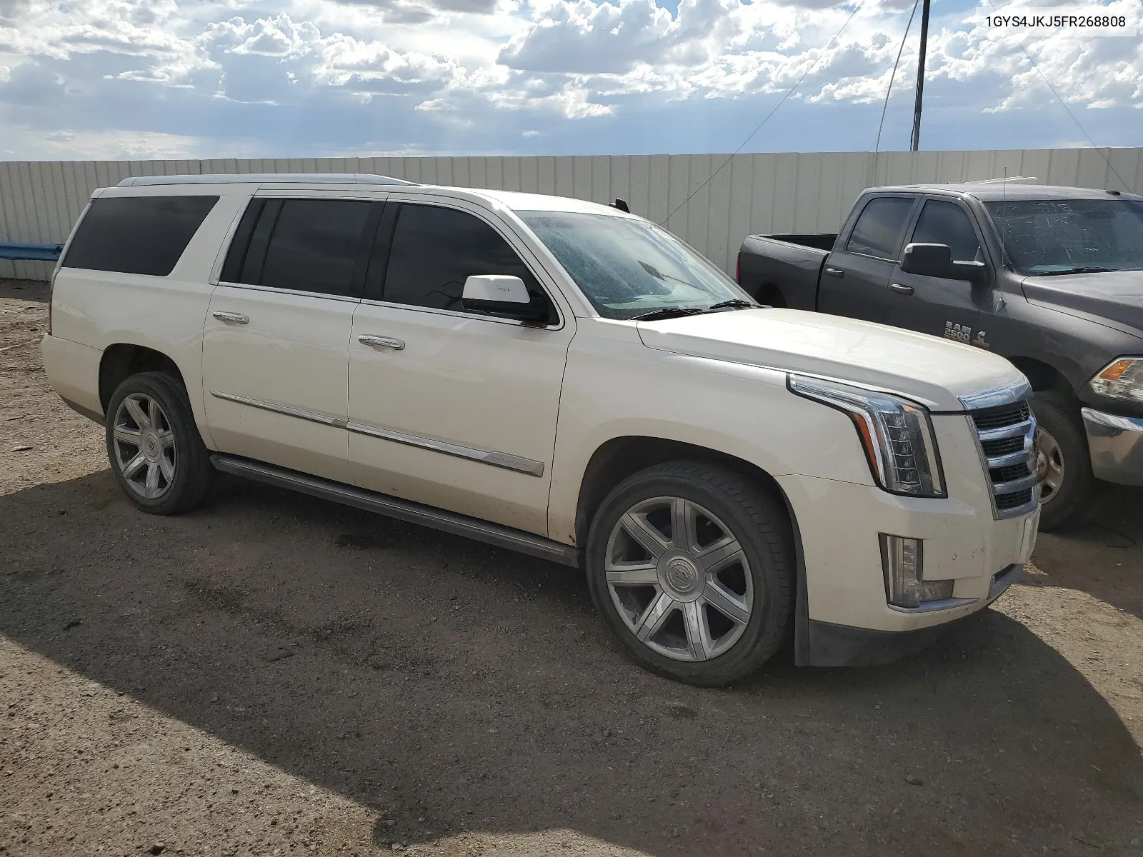 2015 Cadillac Escalade Esv Premium VIN: 1GYS4JKJ5FR268808 Lot: 65638734