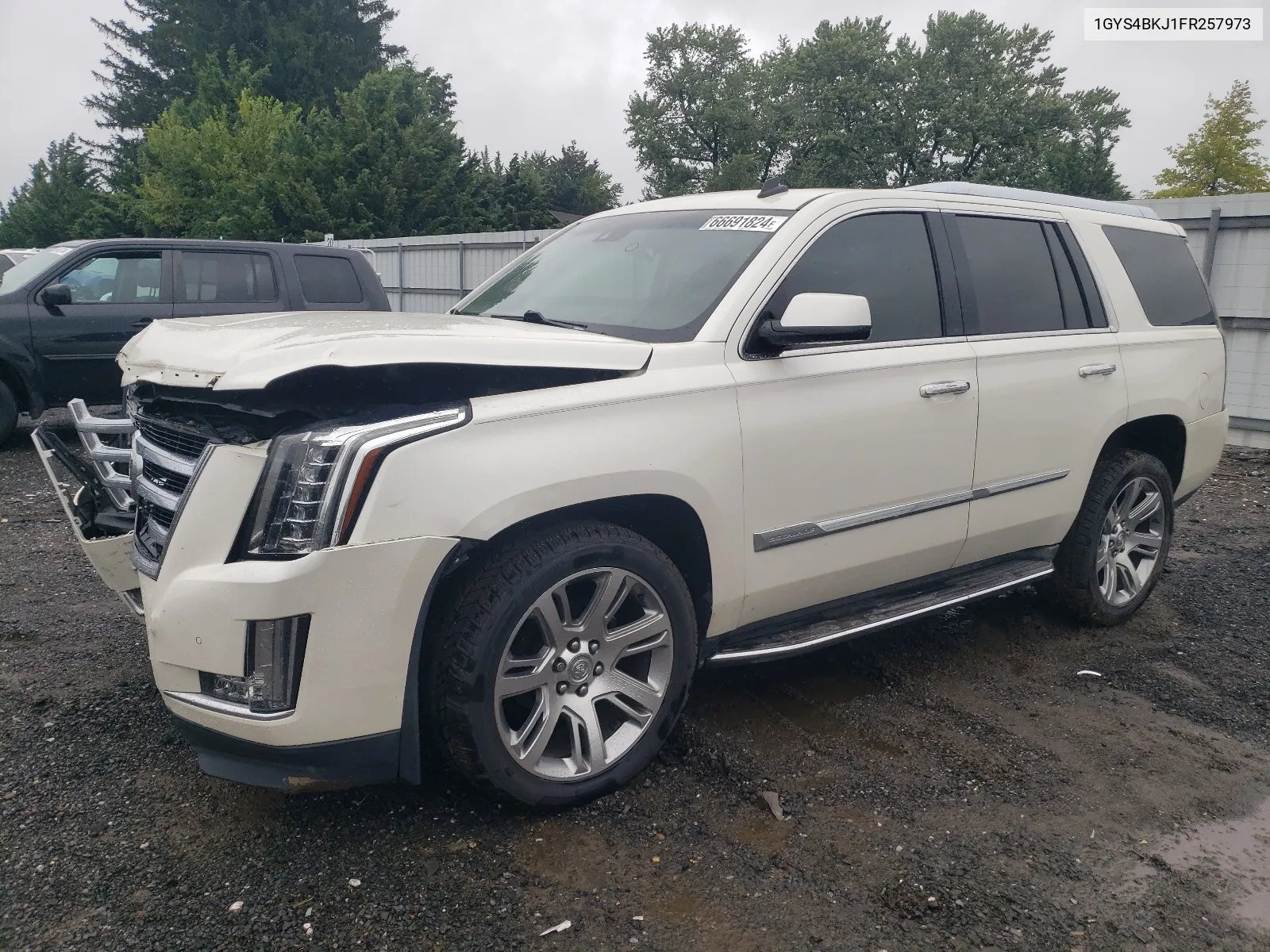 1GYS4BKJ1FR257973 2015 Cadillac Escalade Luxury