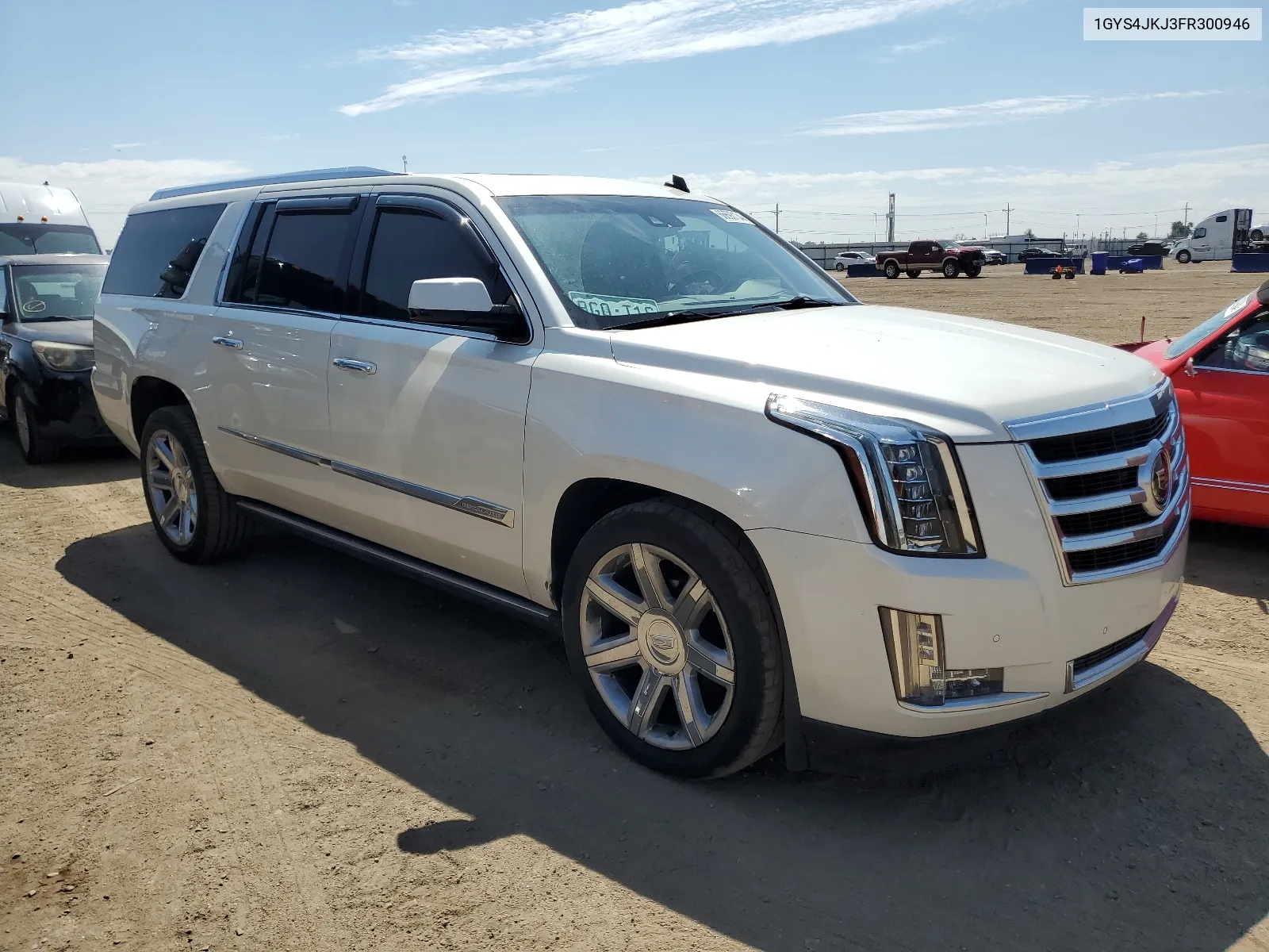 2015 Cadillac Escalade Esv Premium VIN: 1GYS4JKJ3FR300946 Lot: 66693134