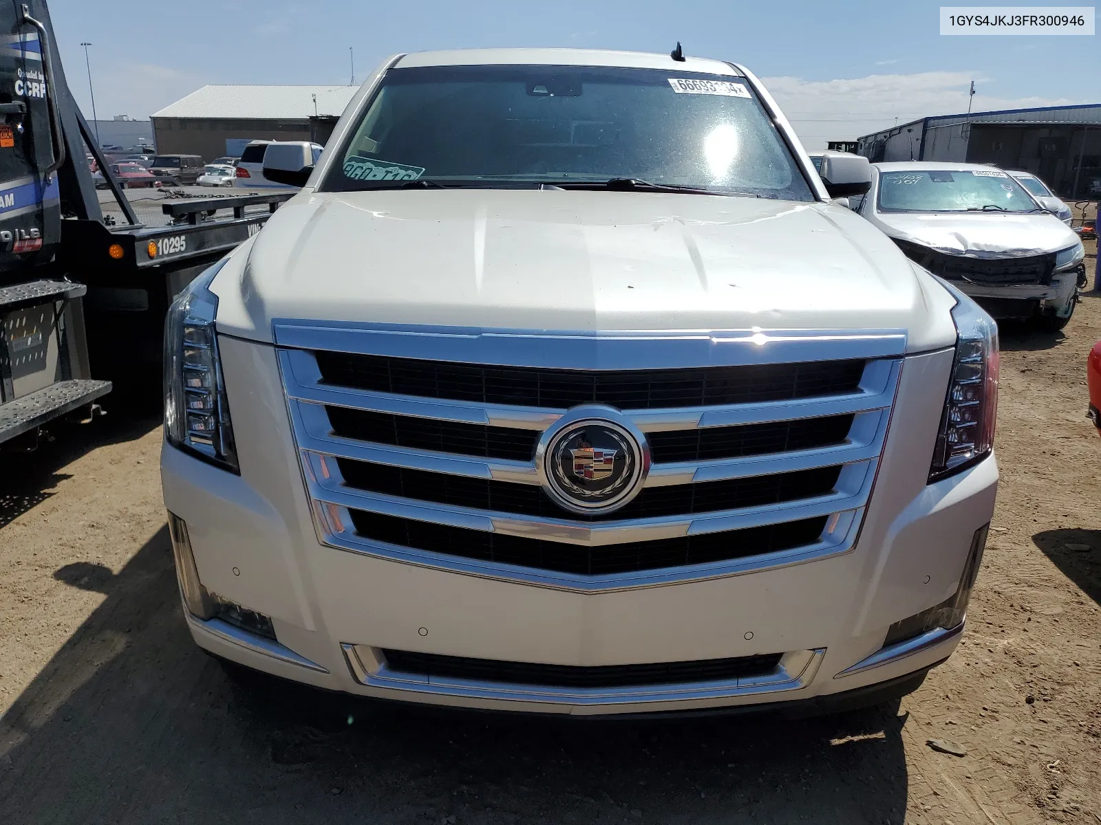 2015 Cadillac Escalade Esv Premium VIN: 1GYS4JKJ3FR300946 Lot: 66693134