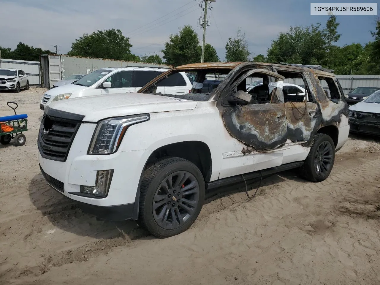 1GYS4PKJ5FR589606 2015 Cadillac Escalade Platinum