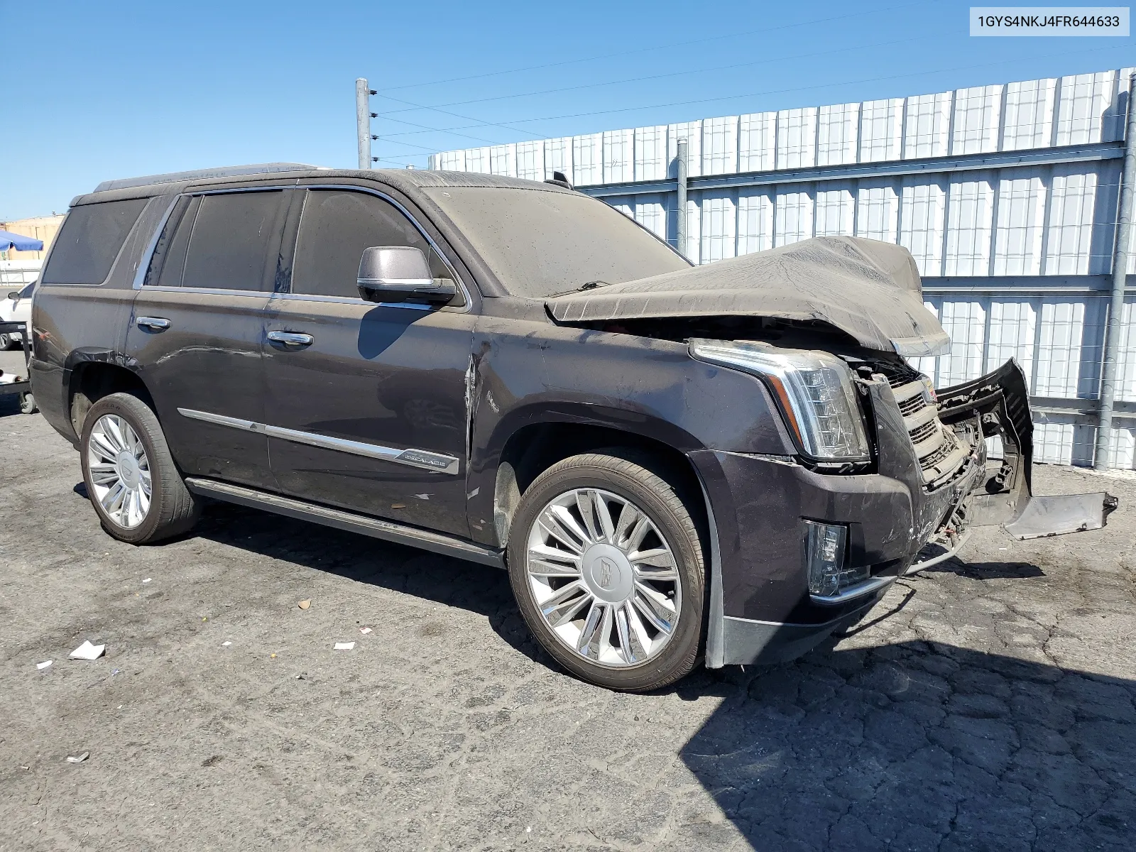 1GYS4NKJ4FR644633 2015 Cadillac Escalade Premium