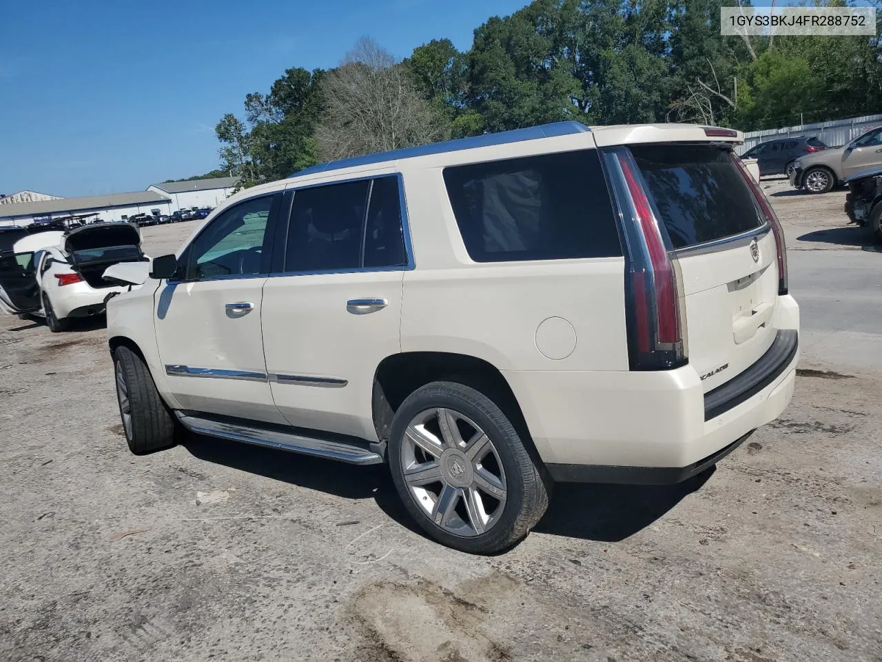 2015 Cadillac Escalade Luxury VIN: 1GYS3BKJ4FR288752 Lot: 68896314