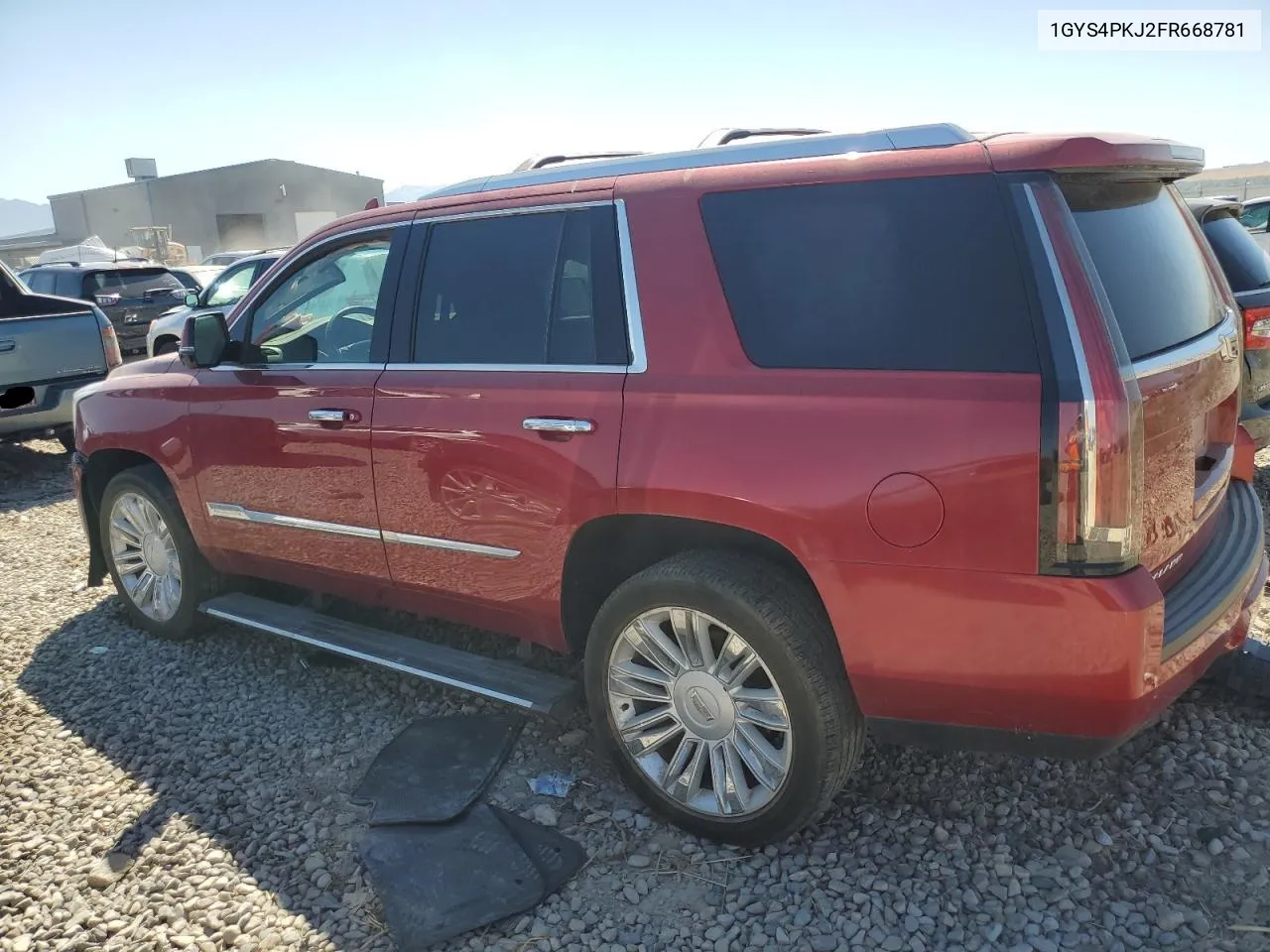 1GYS4PKJ2FR668781 2015 Cadillac Escalade Platinum