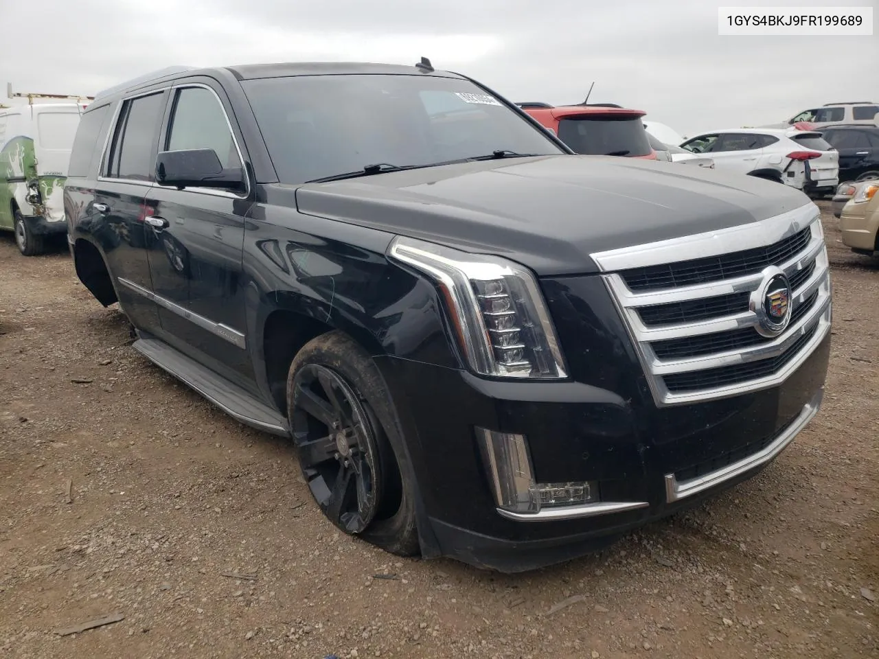 1GYS4BKJ9FR199689 2015 Cadillac Escalade Luxury