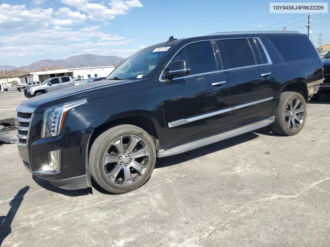 1GYS4SKJ4FR622209 2015 Cadillac Escalade Esv Luxury