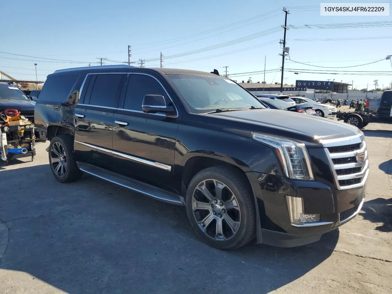 1GYS4SKJ4FR622209 2015 Cadillac Escalade Esv Luxury