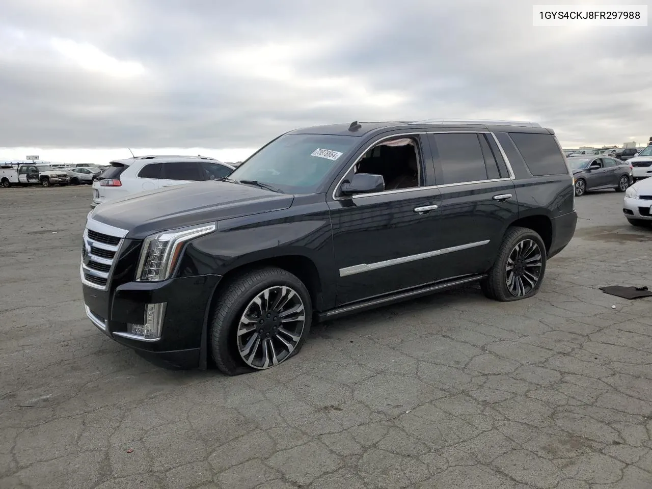 2015 Cadillac Escalade Premium VIN: 1GYS4CKJ8FR297988 Lot: 70878864