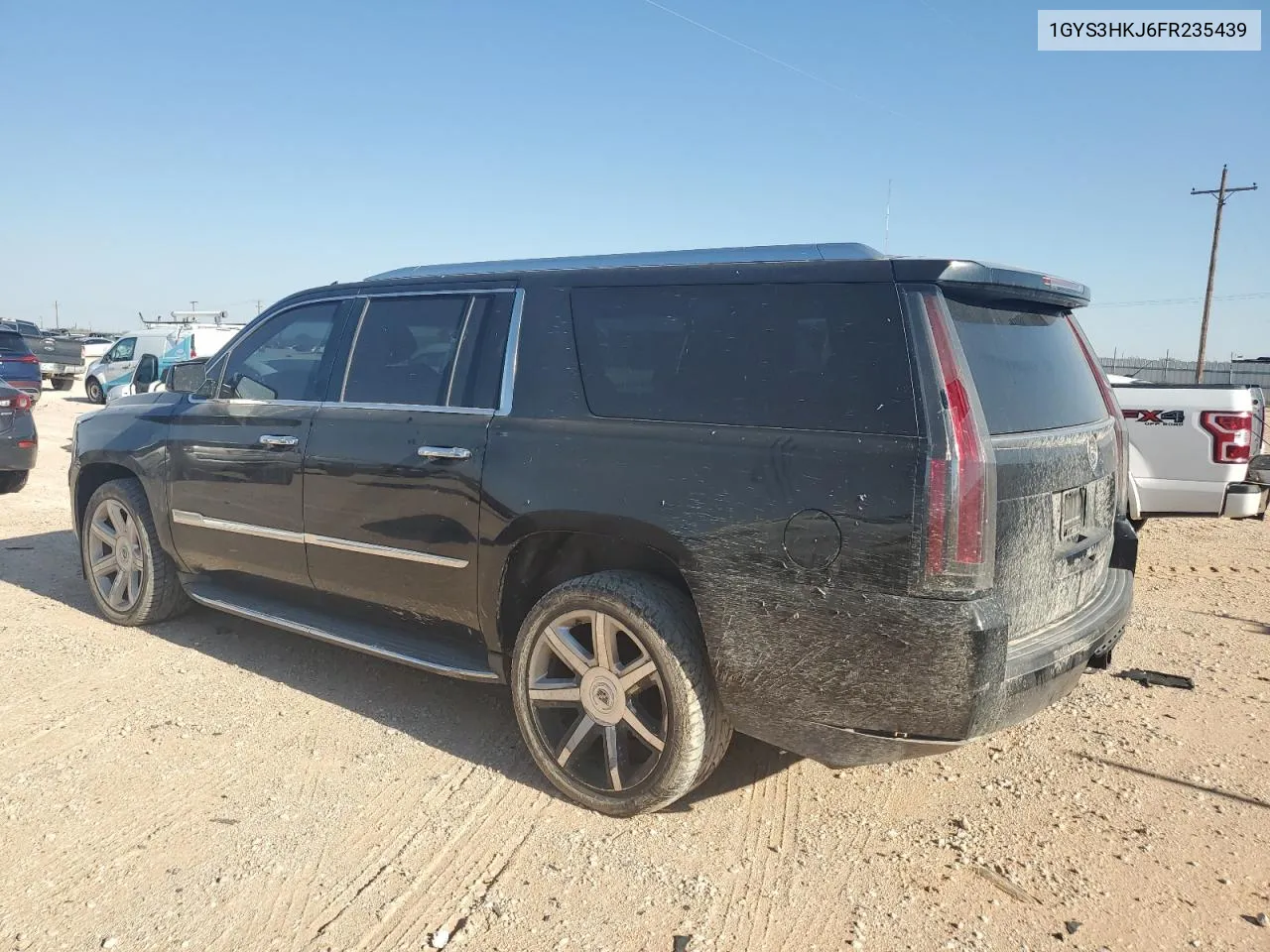 1GYS3HKJ6FR235439 2015 Cadillac Escalade Esv Luxury