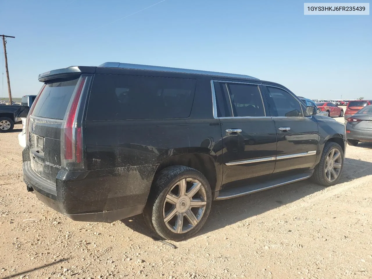 2015 Cadillac Escalade Esv Luxury VIN: 1GYS3HKJ6FR235439 Lot: 71122114