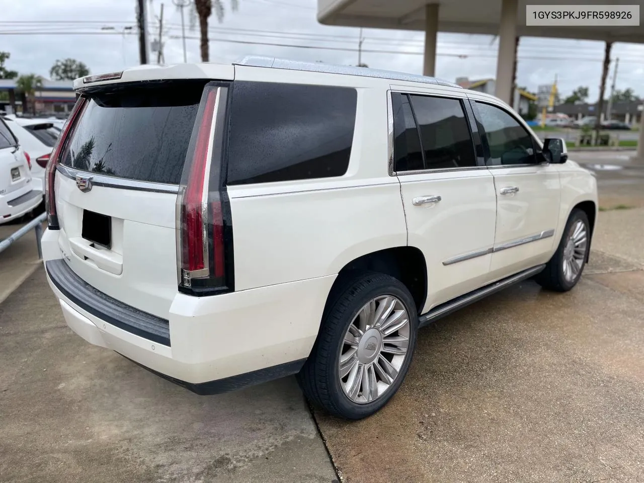 2015 Cadillac Escalade Platinum VIN: 1GYS3PKJ9FR598926 Lot: 71994334