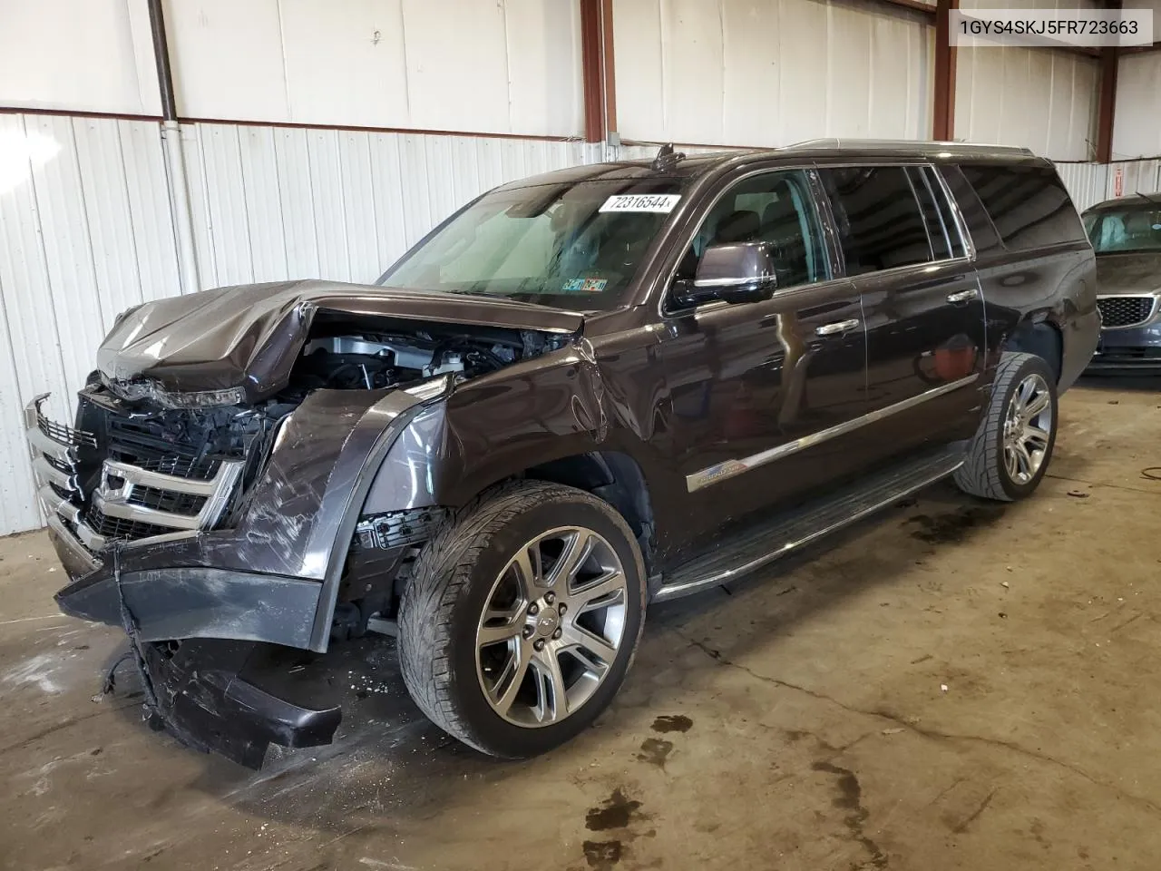 1GYS4SKJ5FR723663 2015 Cadillac Escalade Esv Luxury