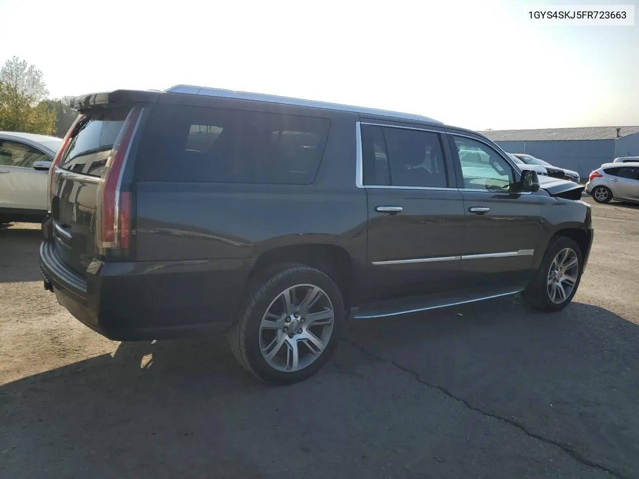 1GYS4SKJ5FR723663 2015 Cadillac Escalade Esv Luxury