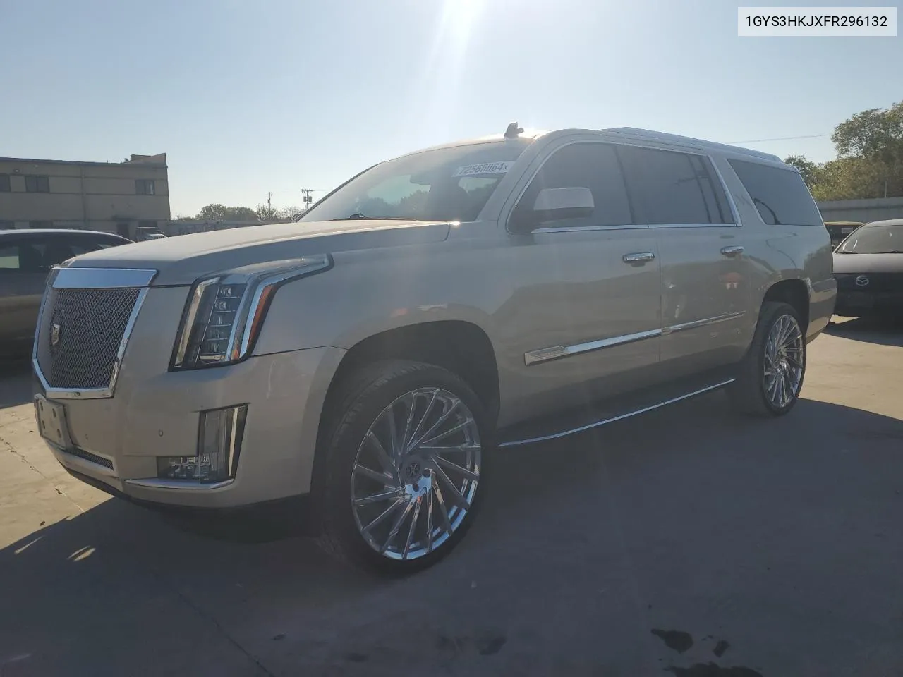 2015 Cadillac Escalade Esv Luxury VIN: 1GYS3HKJXFR296132 Lot: 72565064