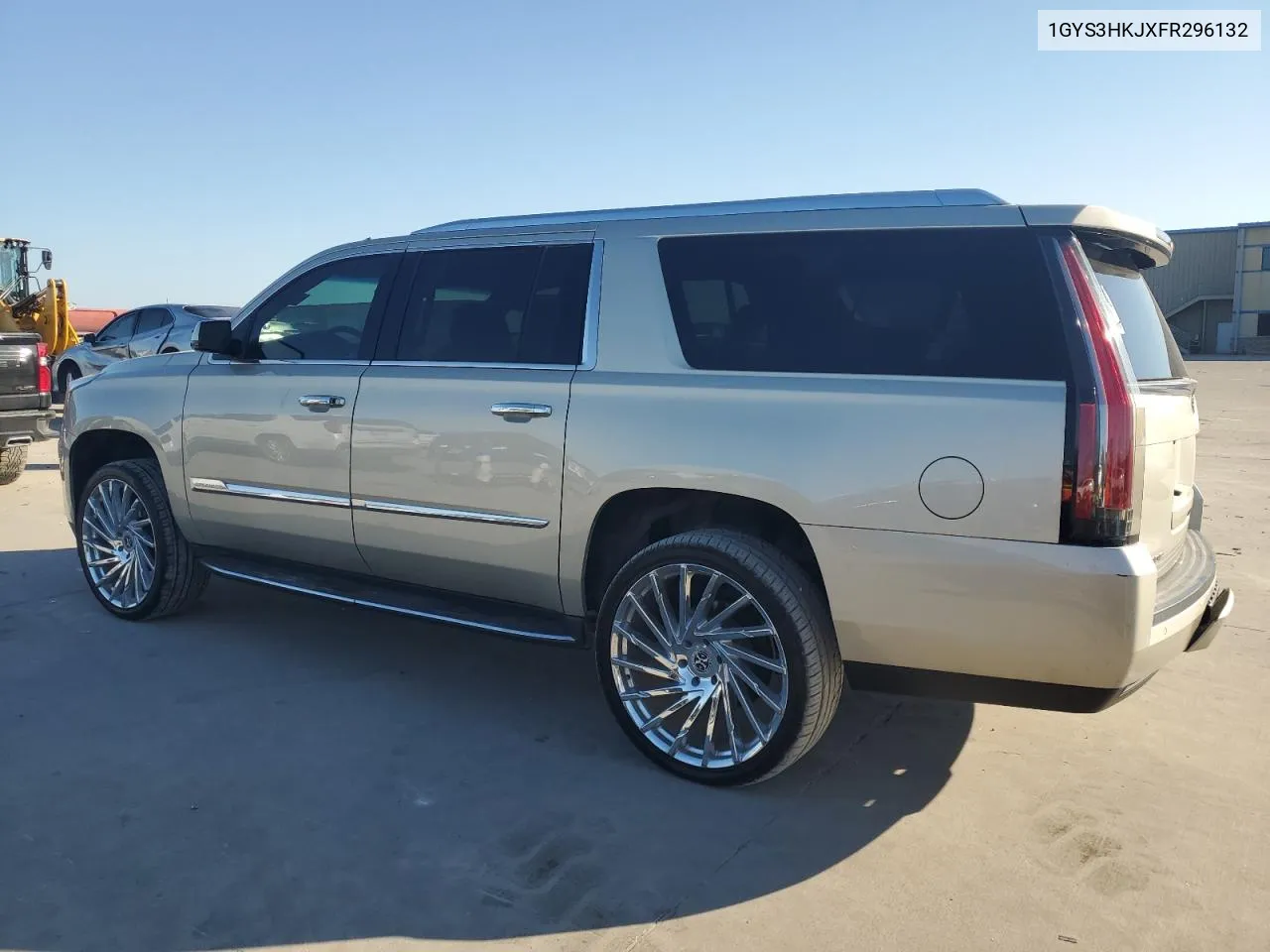 1GYS3HKJXFR296132 2015 Cadillac Escalade Esv Luxury