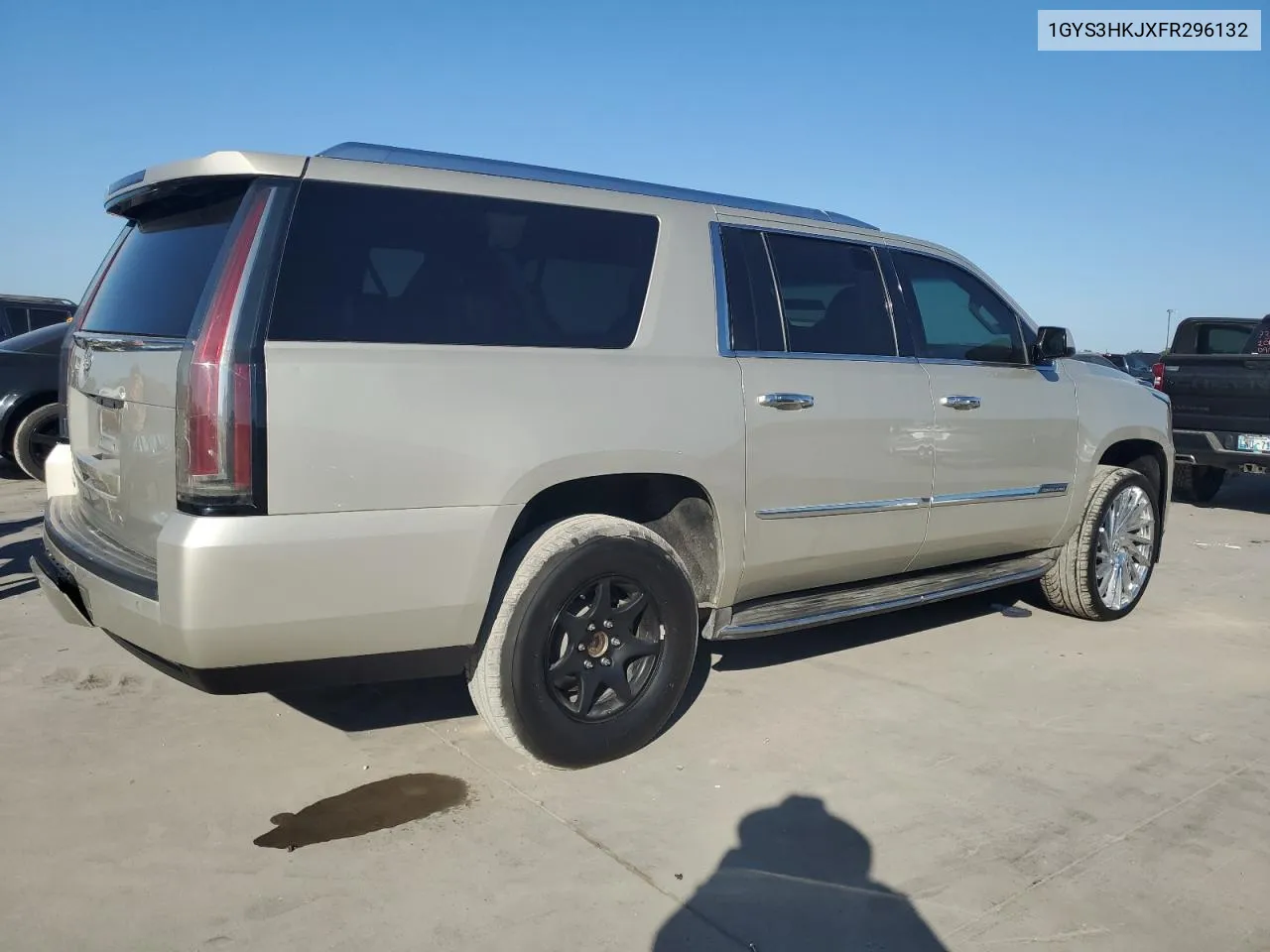 2015 Cadillac Escalade Esv Luxury VIN: 1GYS3HKJXFR296132 Lot: 72565064