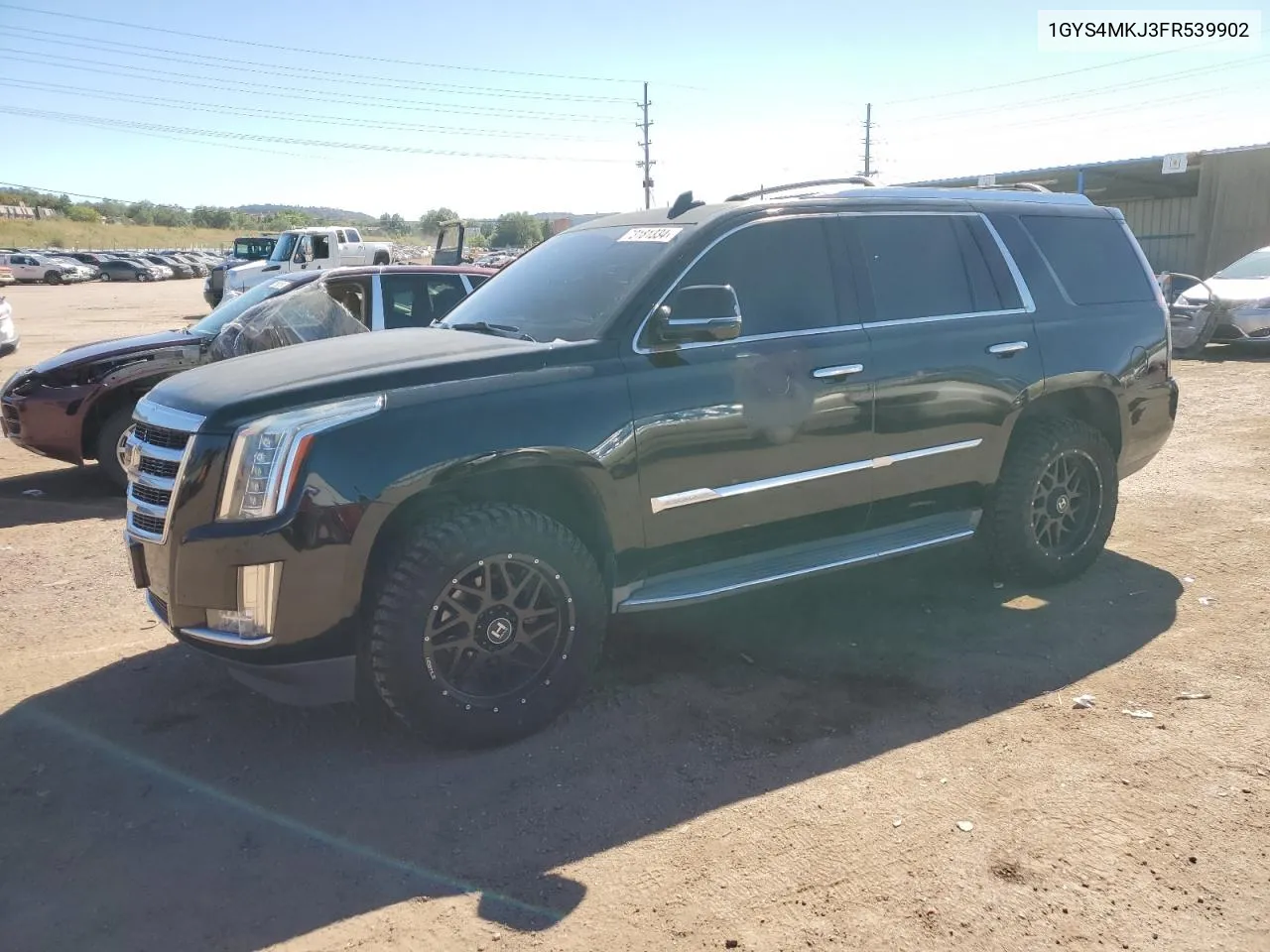 1GYS4MKJ3FR539902 2015 Cadillac Escalade Luxury