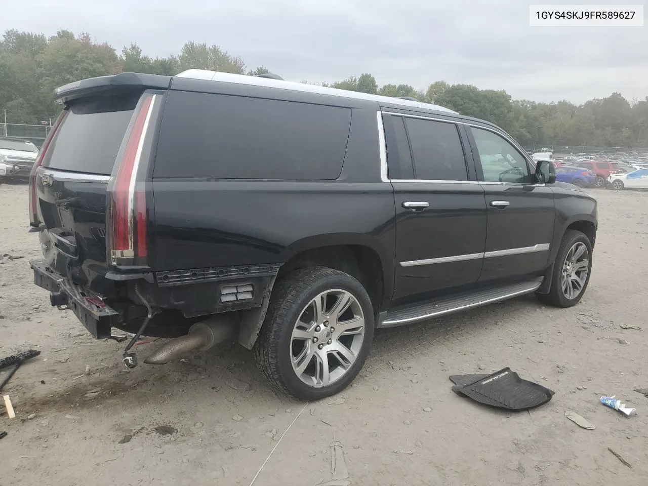 1GYS4SKJ9FR589627 2015 Cadillac Escalade Esv Luxury