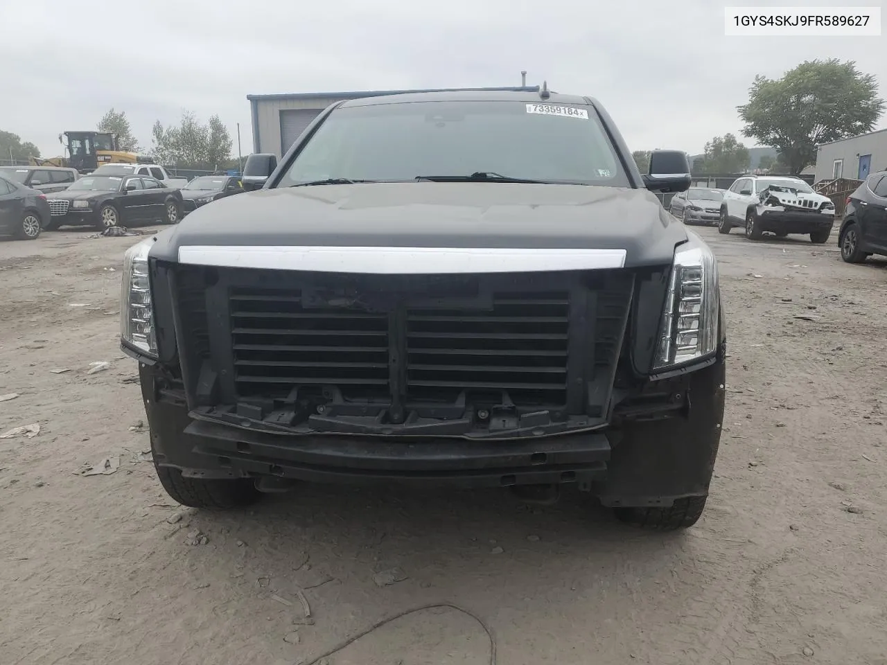 1GYS4SKJ9FR589627 2015 Cadillac Escalade Esv Luxury