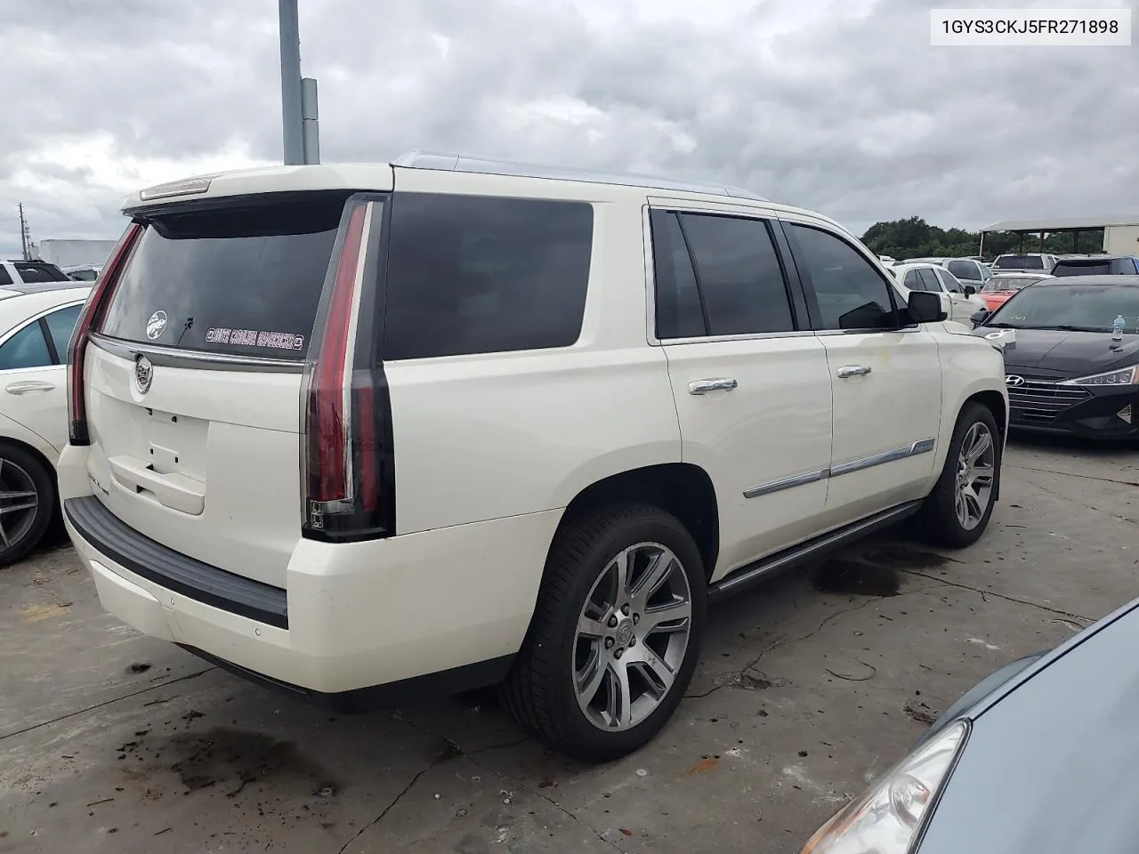 2015 Cadillac Escalade Premium VIN: 1GYS3CKJ5FR271898 Lot: 73880884