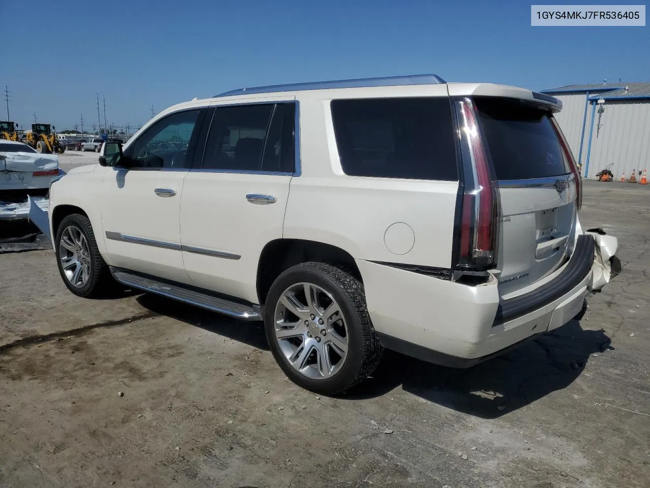 2015 Cadillac Escalade Luxury VIN: 1GYS4MKJ7FR536405 Lot: 74125174