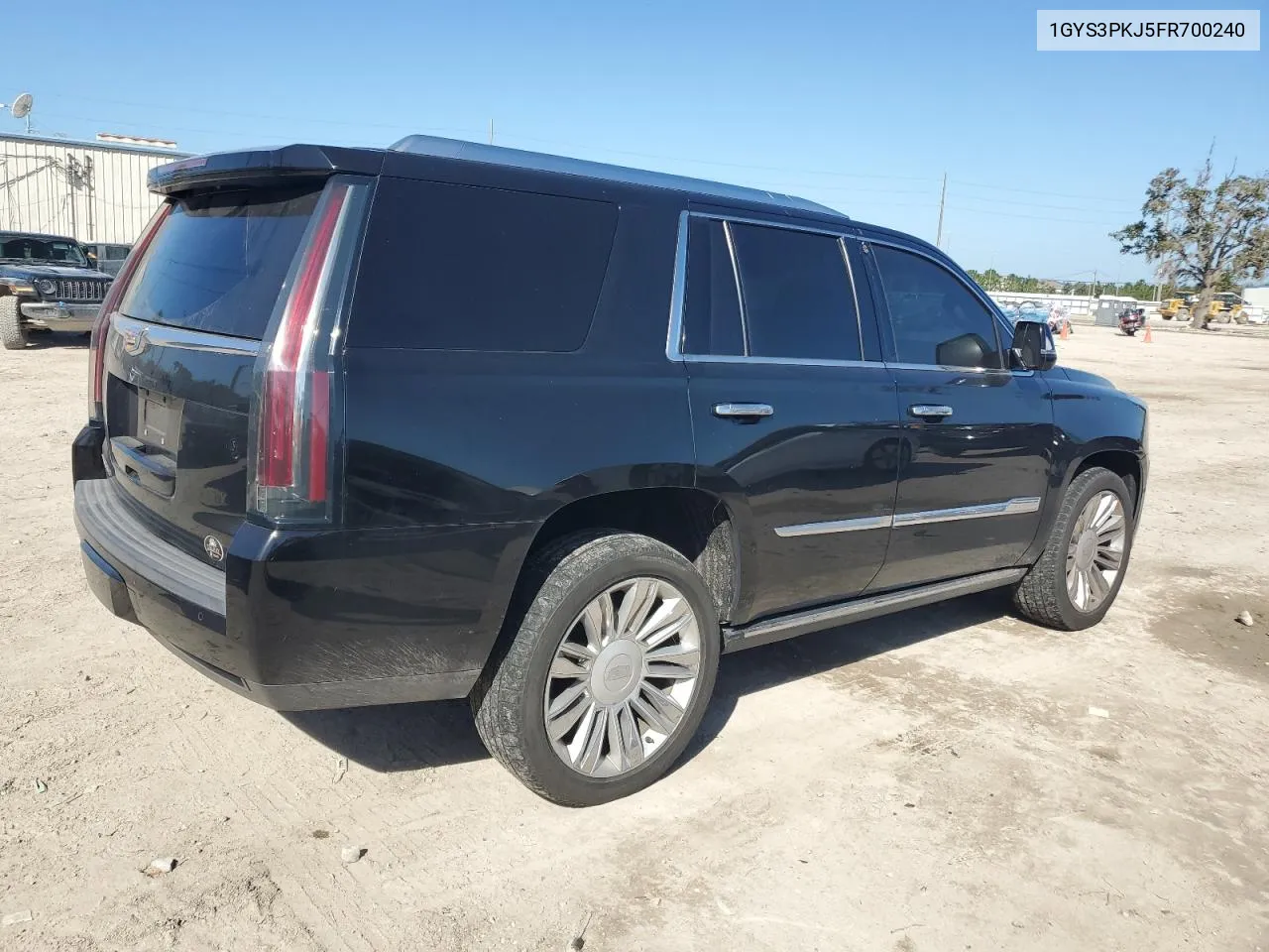 2015 Cadillac Escalade Platinum VIN: 1GYS3PKJ5FR700240 Lot: 75325384