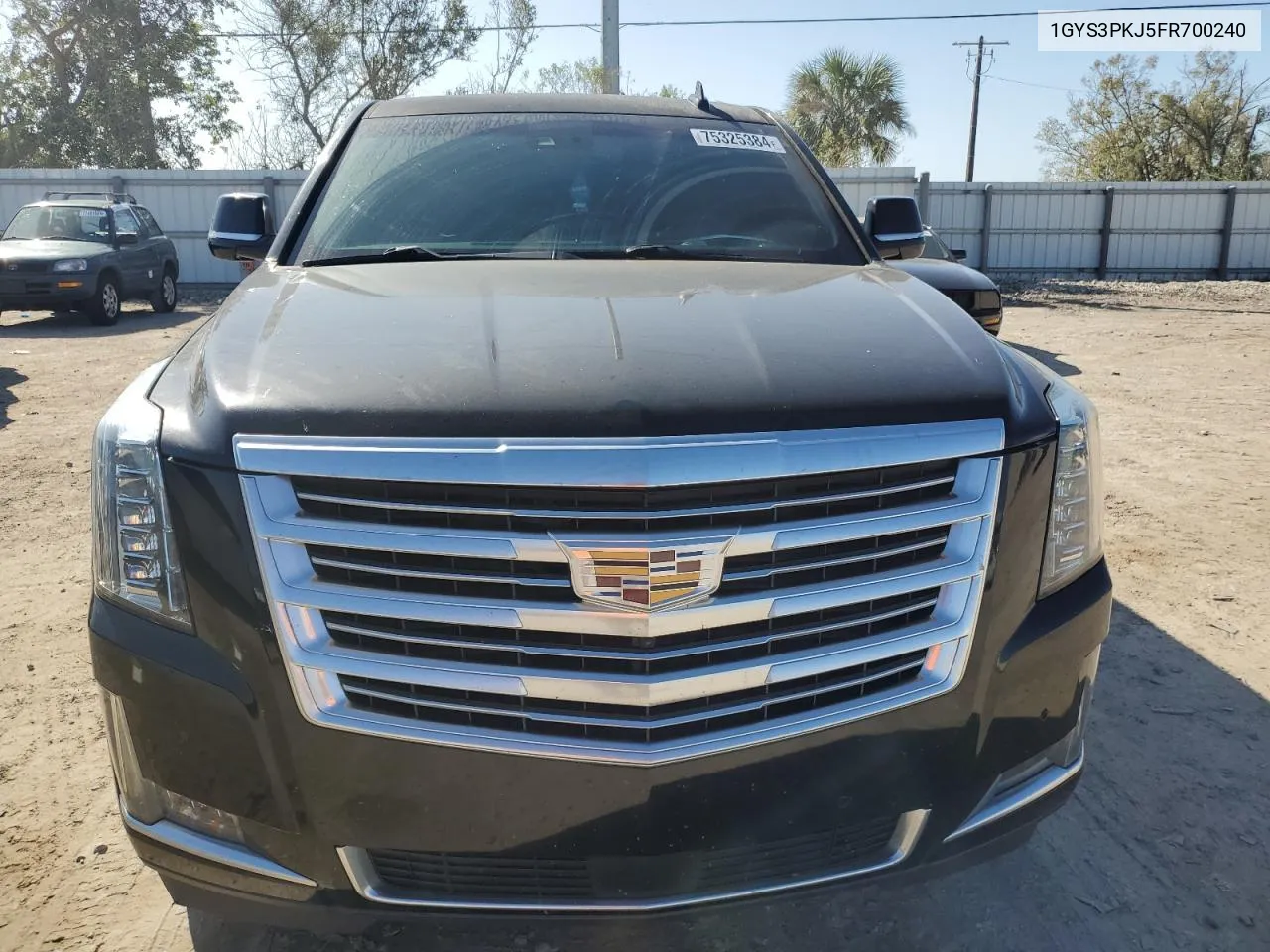 2015 Cadillac Escalade Platinum VIN: 1GYS3PKJ5FR700240 Lot: 75325384