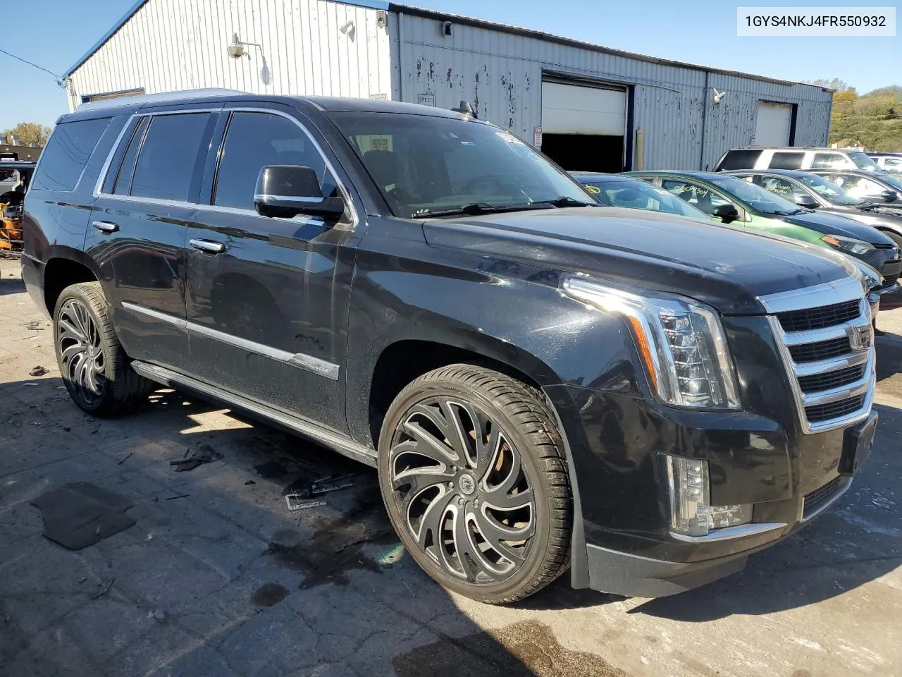 2015 Cadillac Escalade Premium VIN: 1GYS4NKJ4FR550932 Lot: 75877054