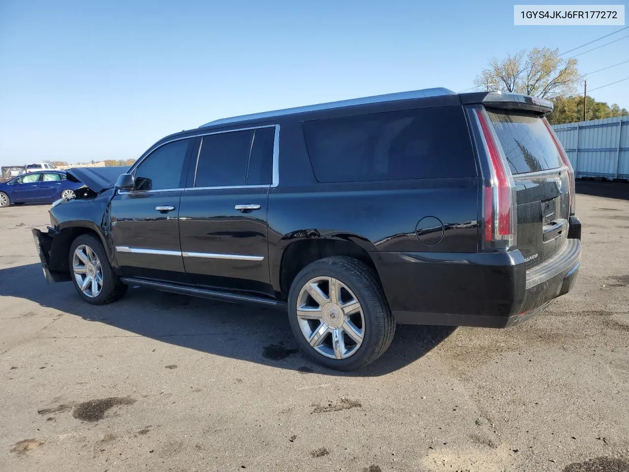 2015 Cadillac Escalade Esv Premium VIN: 1GYS4JKJ6FR177272 Lot: 77531444