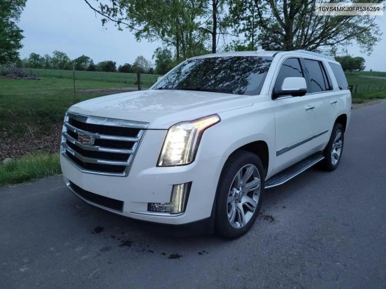 1GYS4MKJ0FR536259 2015 Cadillac Escalade Luxury