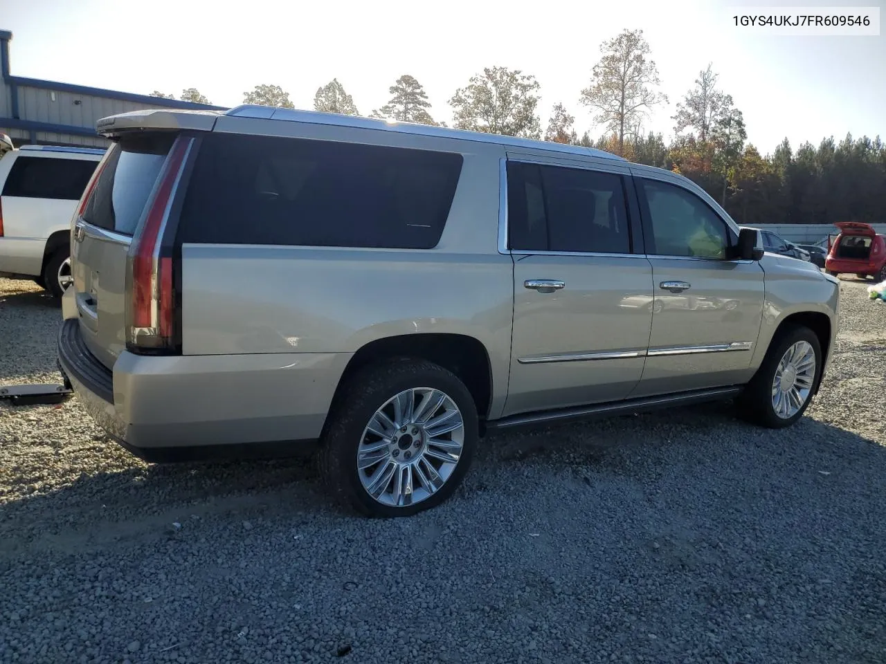 2015 Cadillac Escalade Esv Platinum VIN: 1GYS4UKJ7FR609546 Lot: 77941594