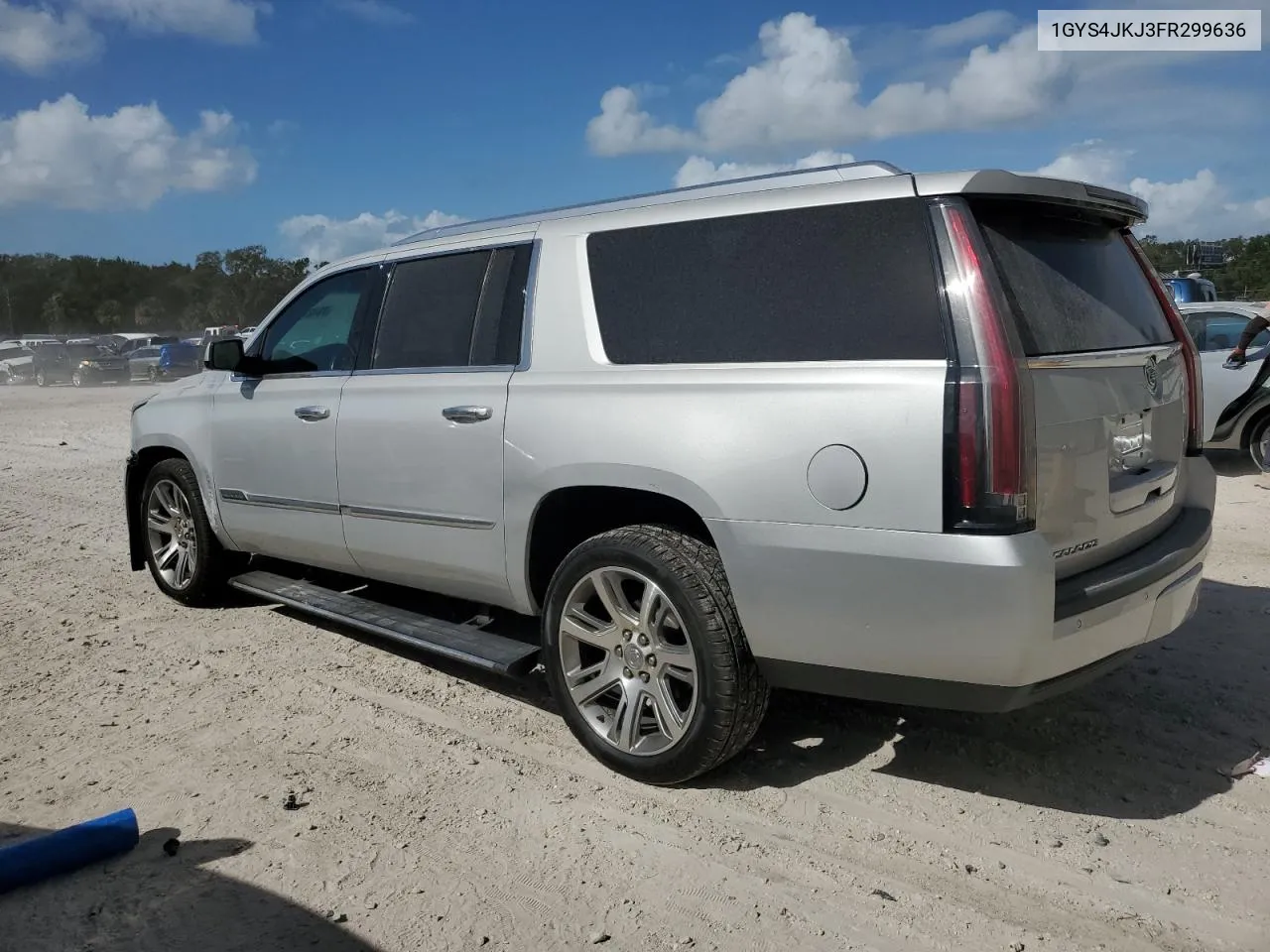 2015 Cadillac Escalade Esv Premium VIN: 1GYS4JKJ3FR299636 Lot: 78427884