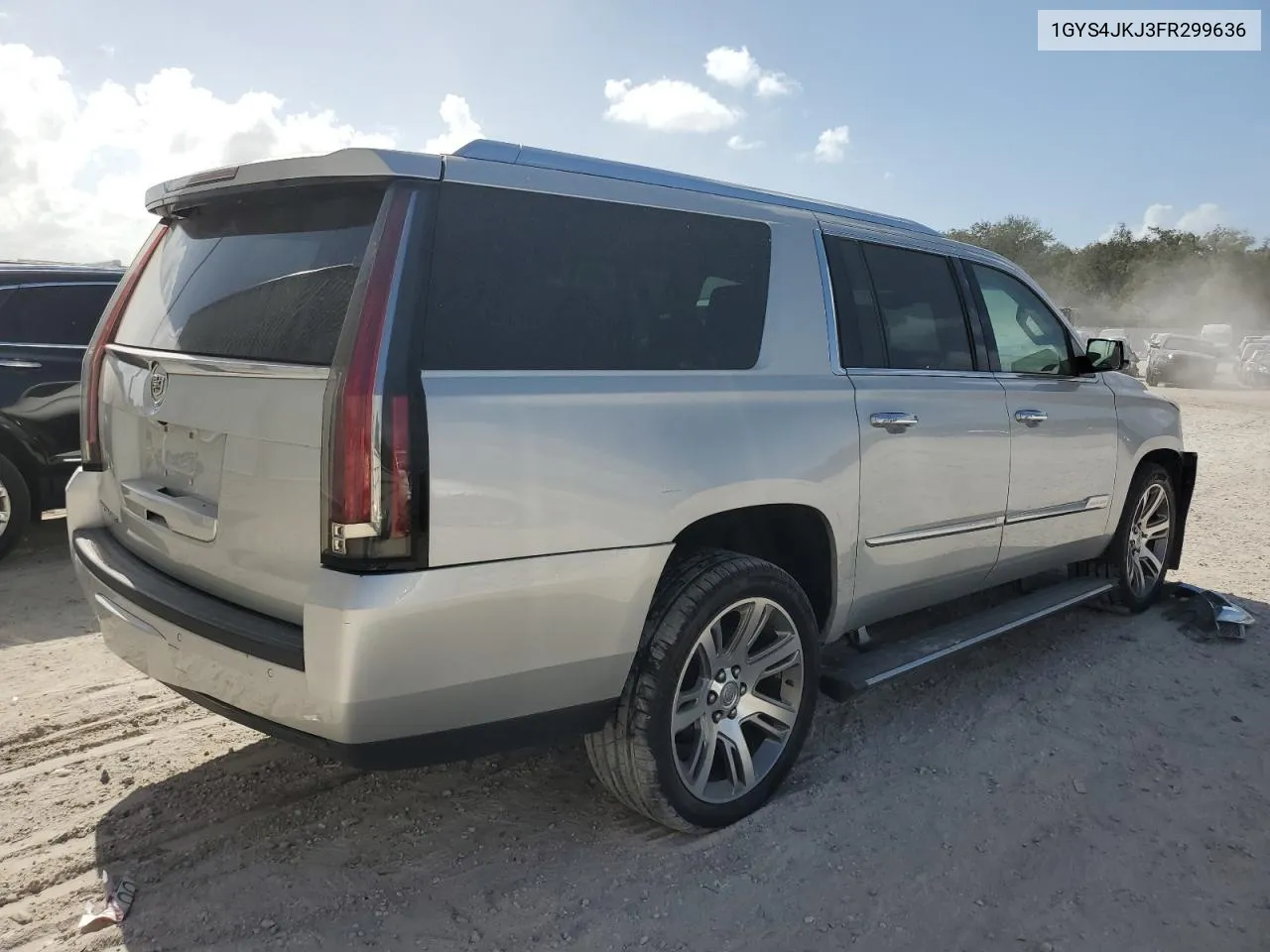 2015 Cadillac Escalade Esv Premium VIN: 1GYS4JKJ3FR299636 Lot: 78427884