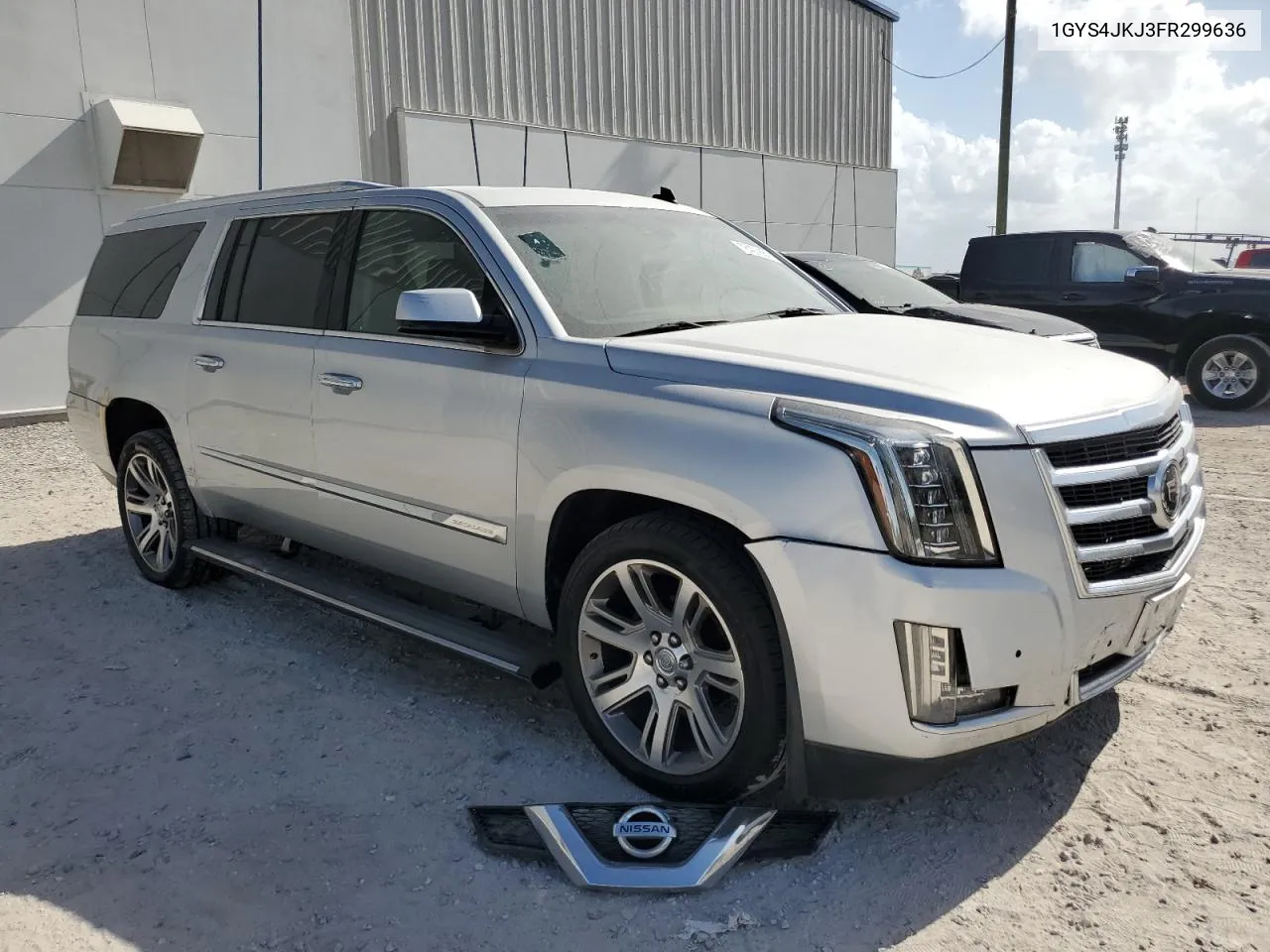 2015 Cadillac Escalade Esv Premium VIN: 1GYS4JKJ3FR299636 Lot: 78427884