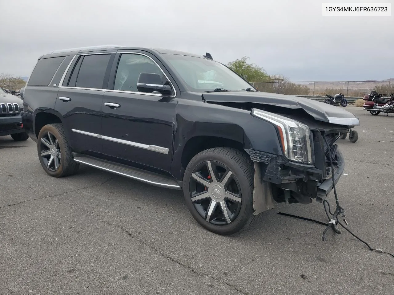 2015 Cadillac Escalade Luxury VIN: 1GYS4MKJ6FR636723 Lot: 78692524