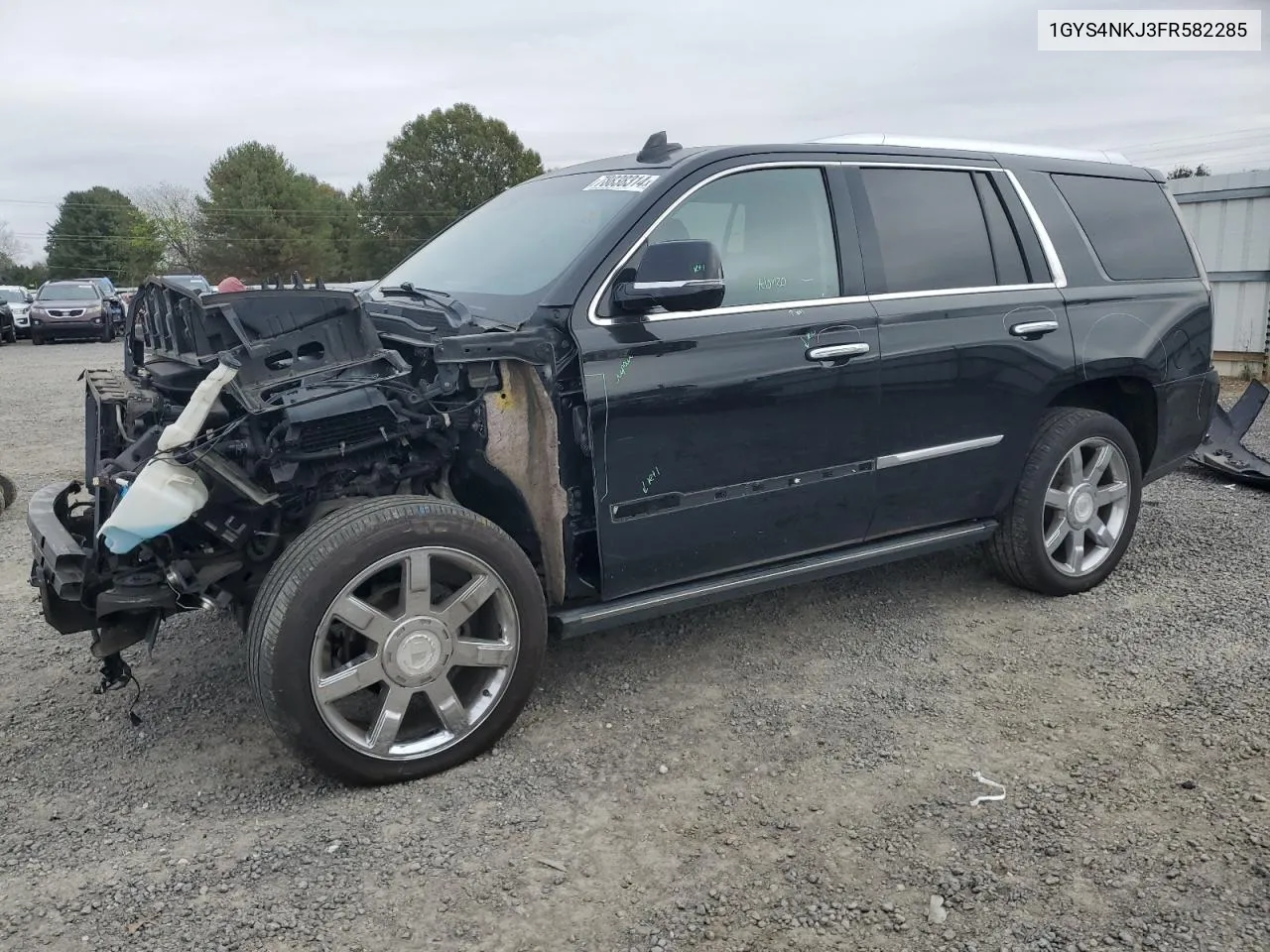 2015 Cadillac Escalade Premium VIN: 1GYS4NKJ3FR582285 Lot: 78838314