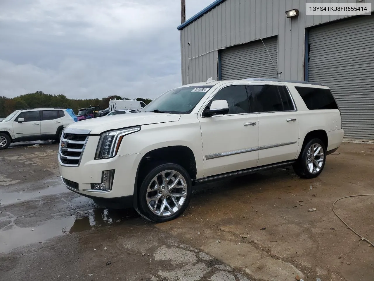 2015 Cadillac Escalade Esv Premium VIN: 1GYS4TKJ8FR655414 Lot: 78916854