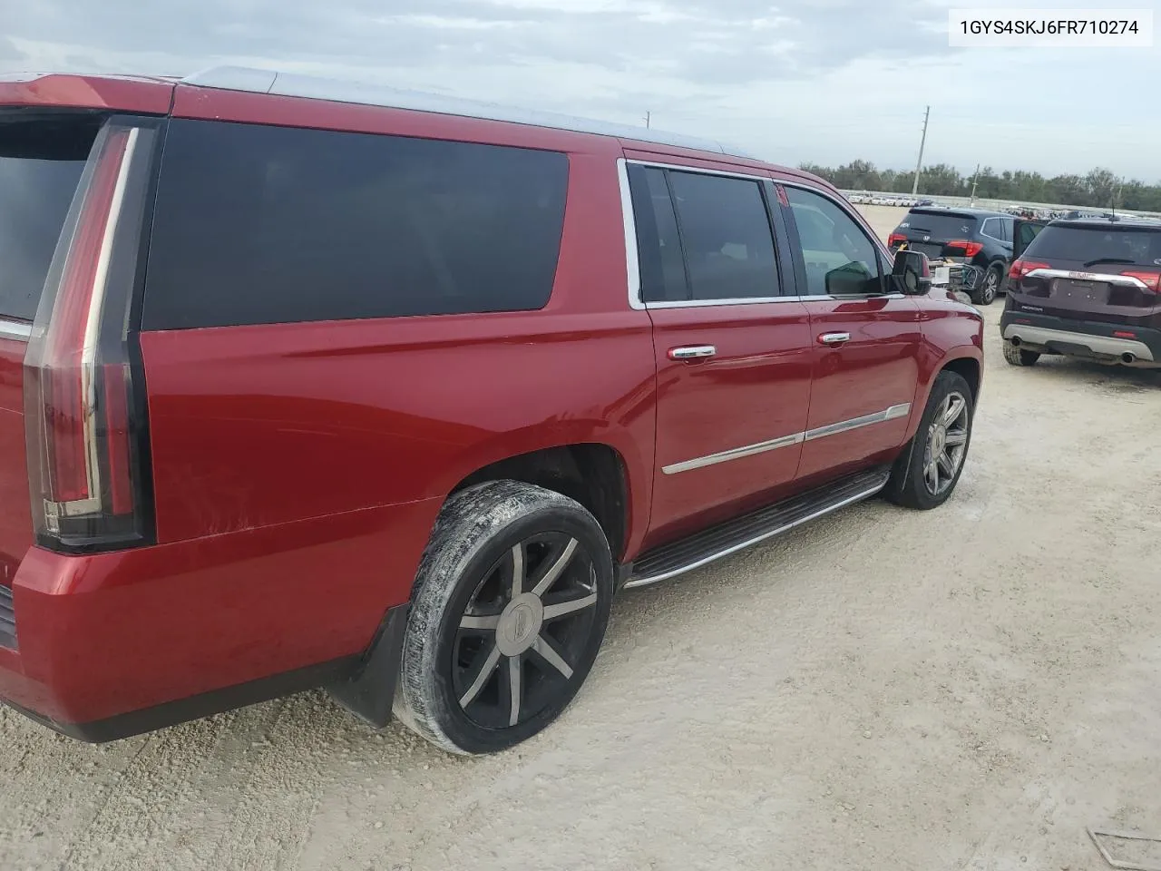 2015 Cadillac Escalade Esv Luxury VIN: 1GYS4SKJ6FR710274 Lot: 79815344