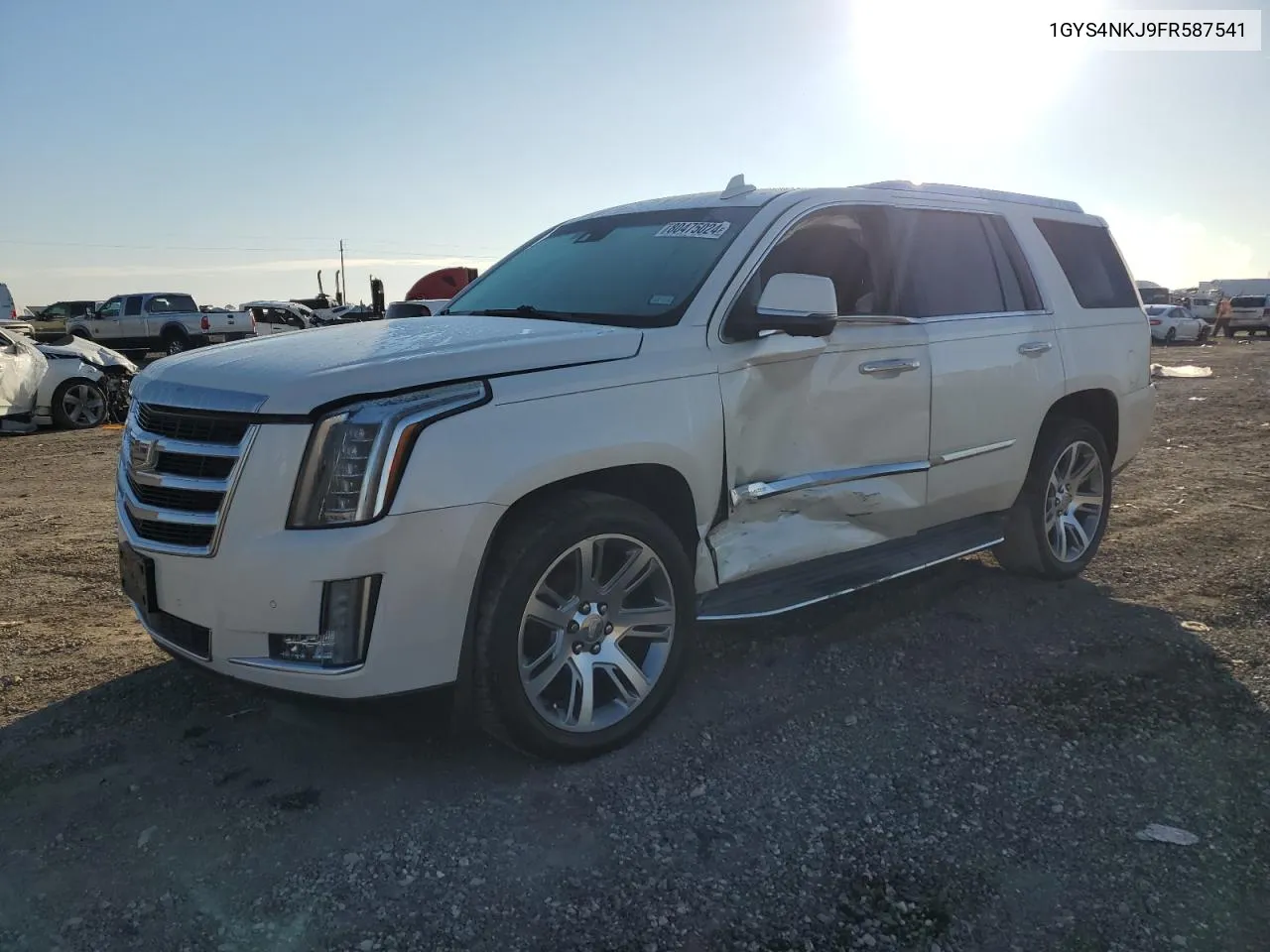 2015 Cadillac Escalade Premium VIN: 1GYS4NKJ9FR587541 Lot: 80475024