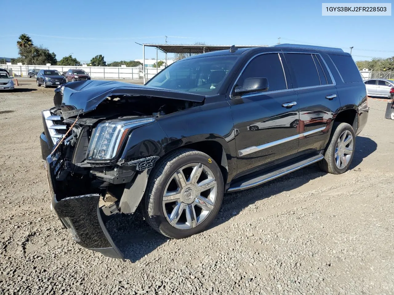 2015 Cadillac Escalade Luxury VIN: 1GYS3BKJ2FR228503 Lot: 80598124