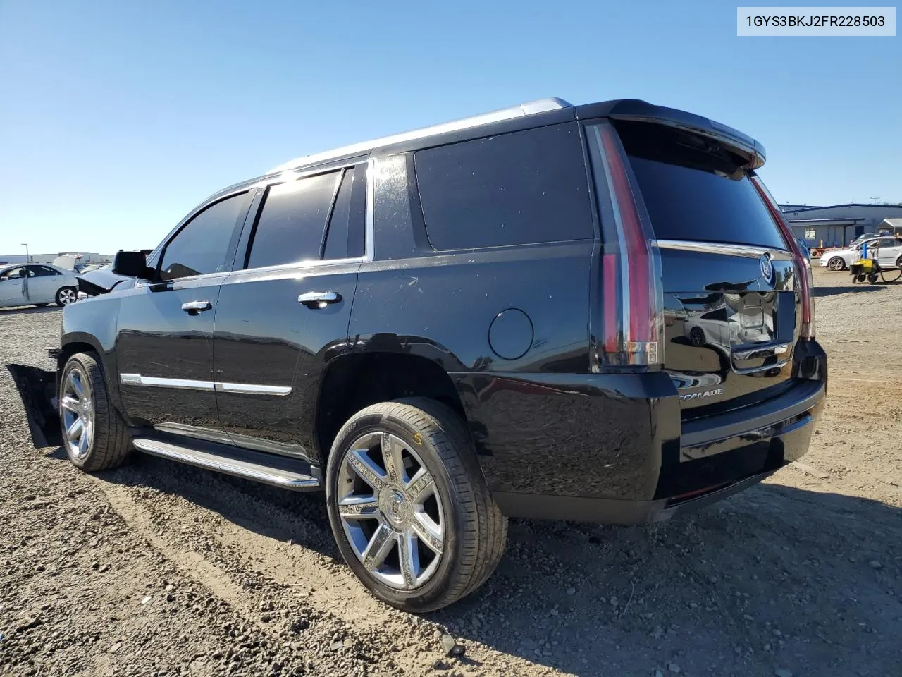 2015 Cadillac Escalade Luxury VIN: 1GYS3BKJ2FR228503 Lot: 80598124