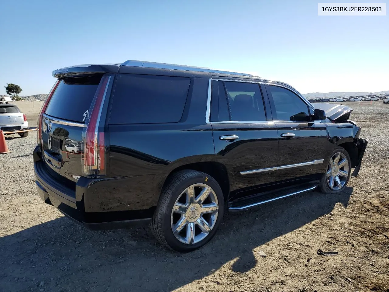 2015 Cadillac Escalade Luxury VIN: 1GYS3BKJ2FR228503 Lot: 80598124