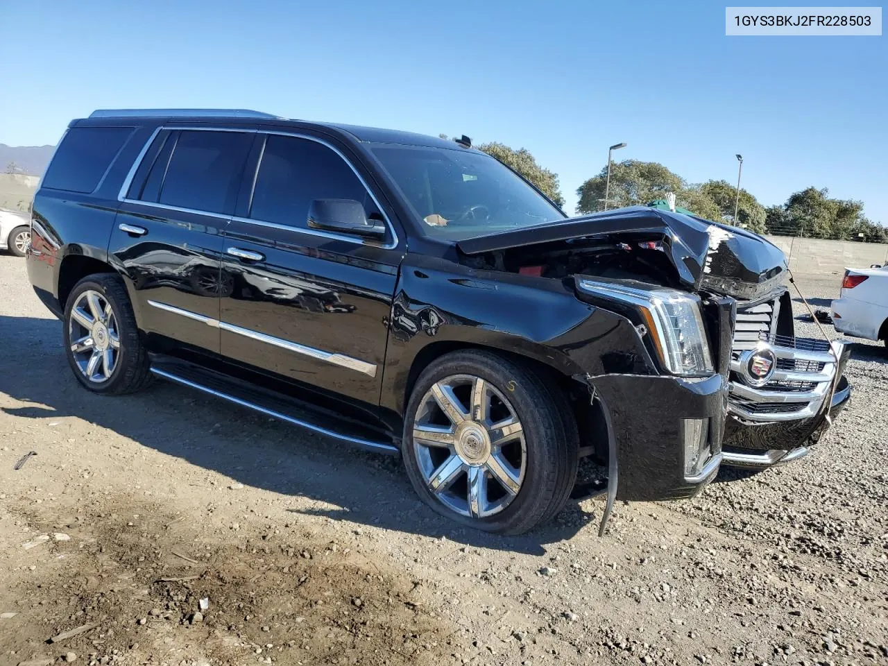 2015 Cadillac Escalade Luxury VIN: 1GYS3BKJ2FR228503 Lot: 80598124