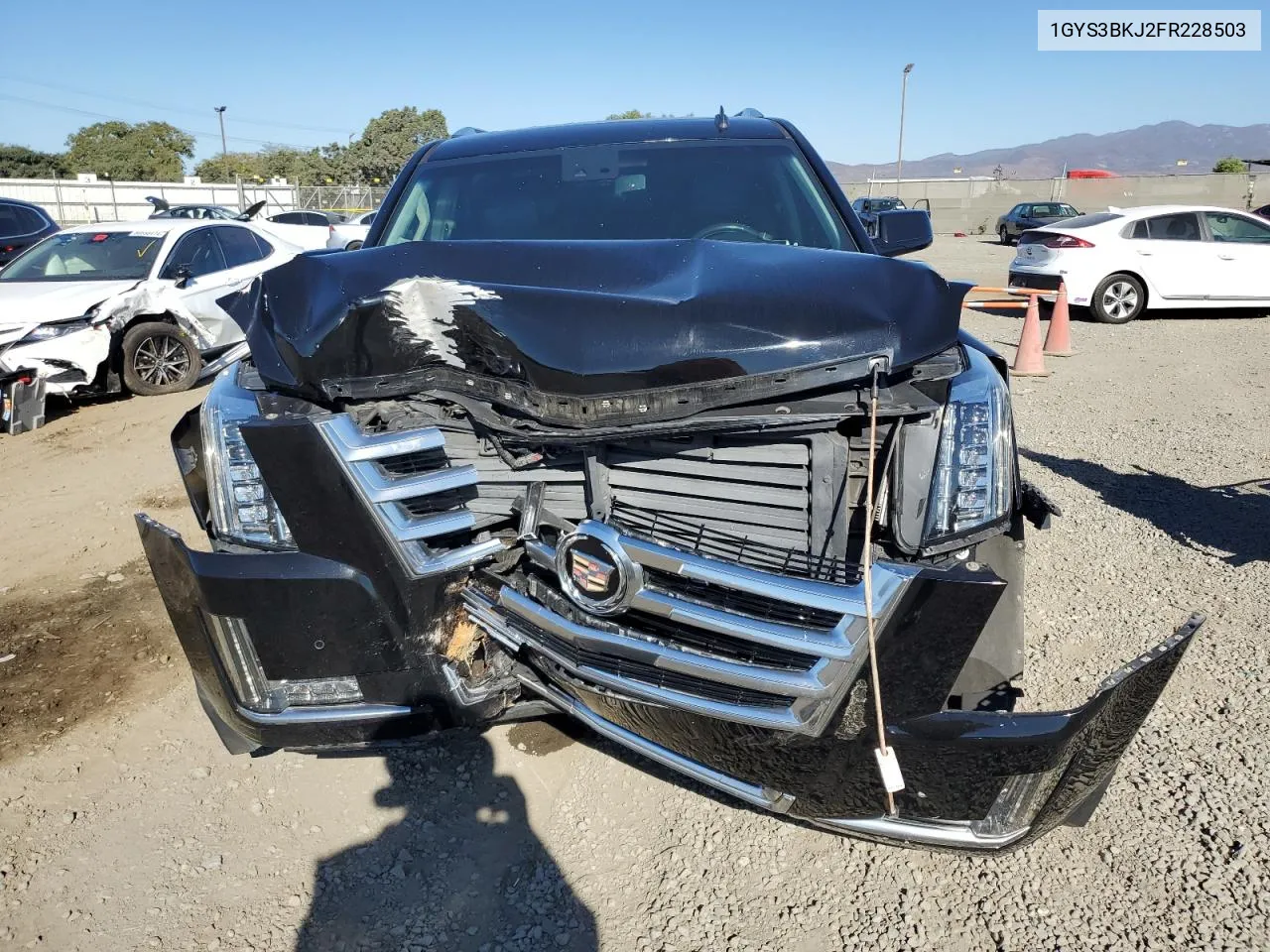 2015 Cadillac Escalade Luxury VIN: 1GYS3BKJ2FR228503 Lot: 80598124